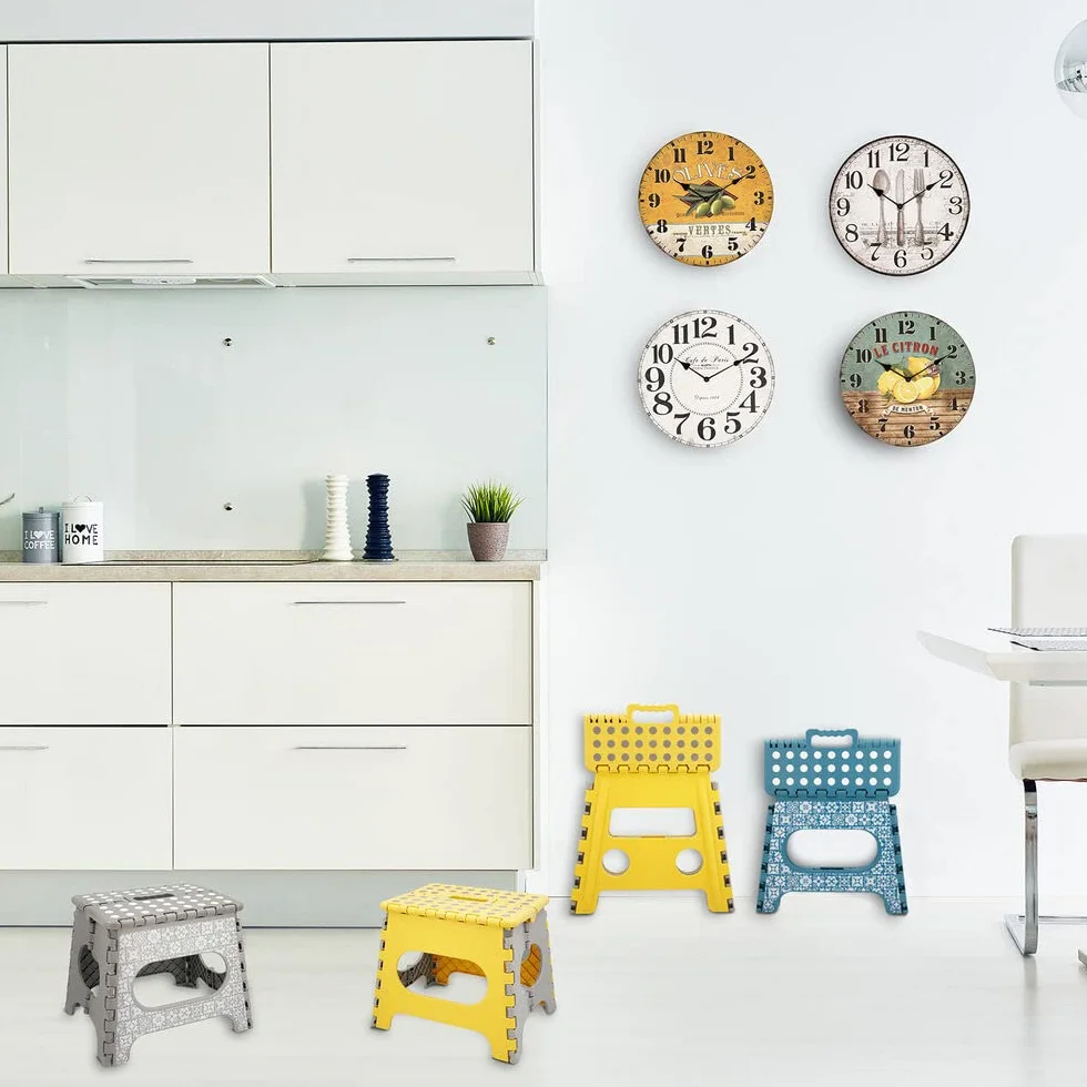 Quid Sgabello Deco Blu 29x22x27 Daily QD