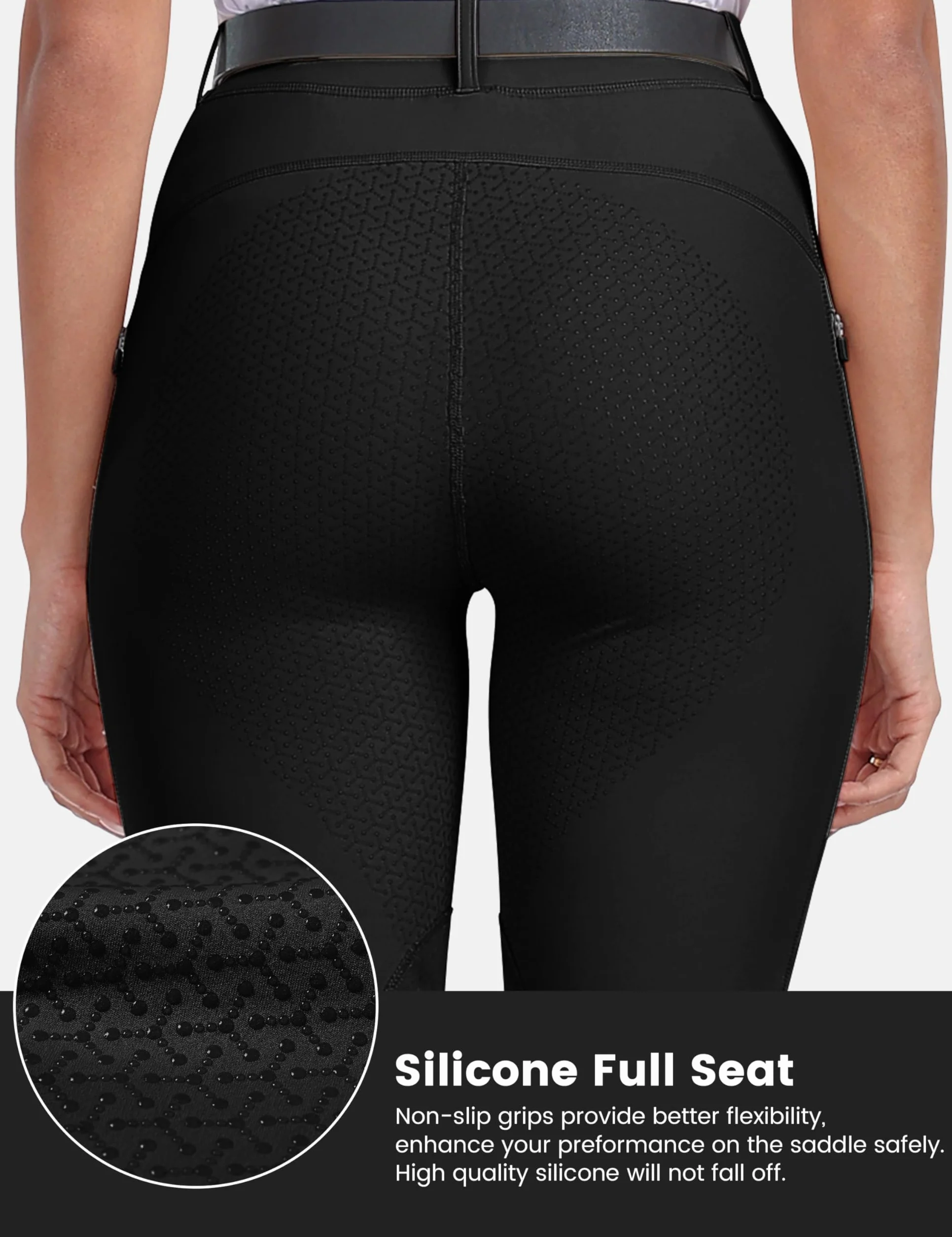 MoFiz Donna Equestrian Sports Breeches Basic Womens Riding Jodhpurs