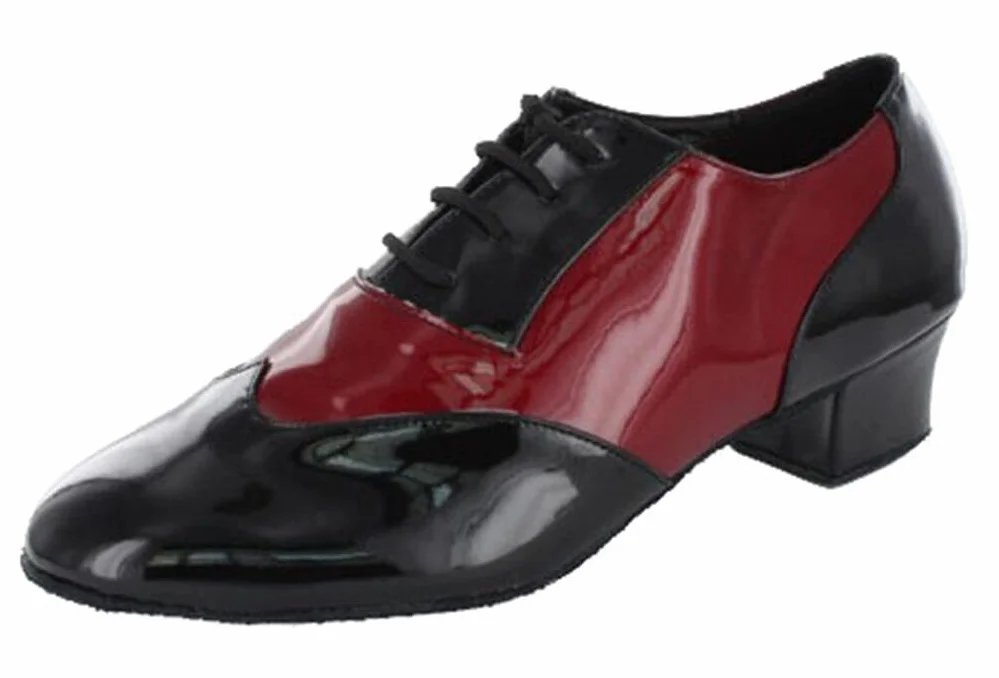 Scarpe da Ballo Uomo Classica Moda Allacciatura Punta Chiusa Tango Samba Jazz Rumba Latino Moderno Sera Sposa