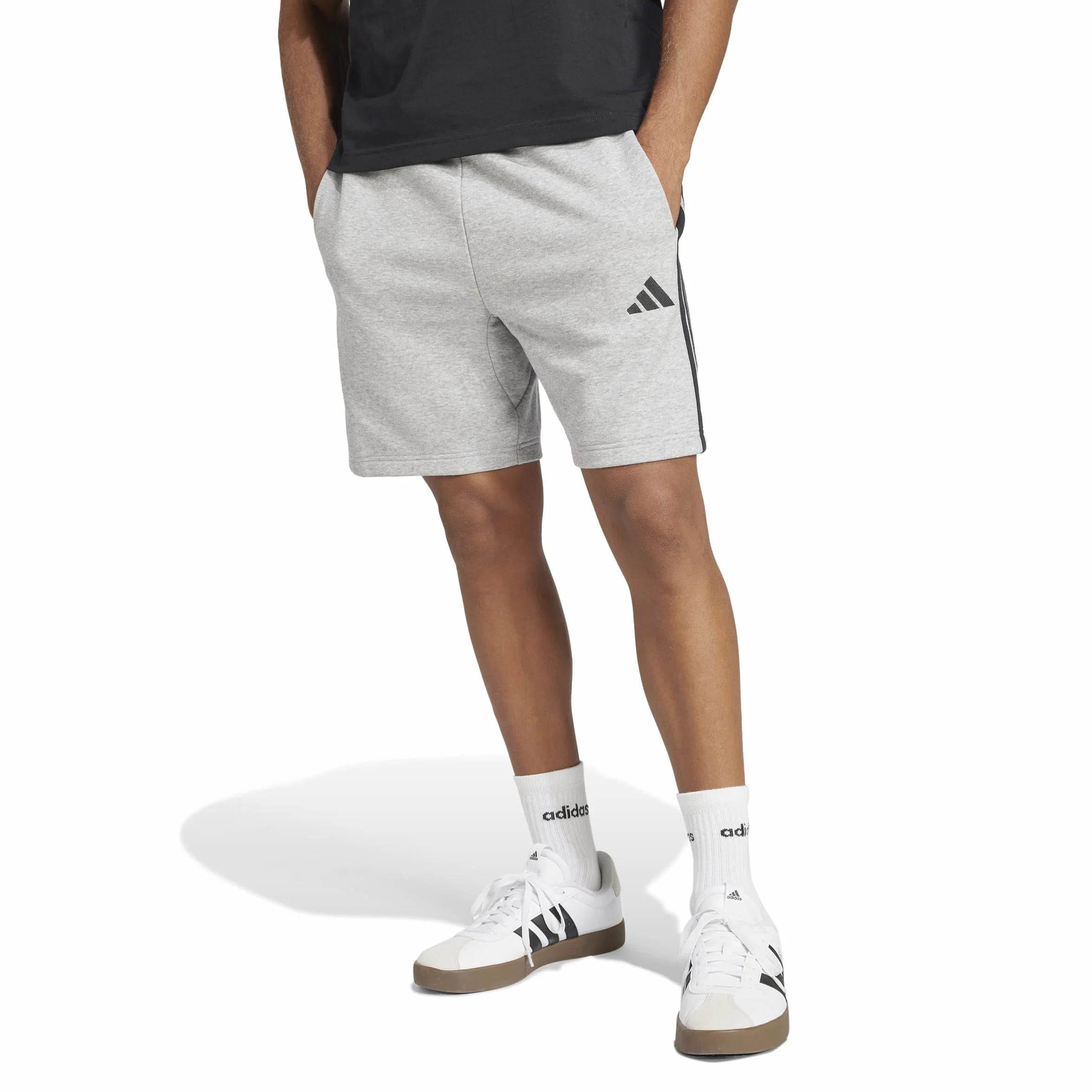 Adidas Essential Three Stripes French Terry Short Uomo