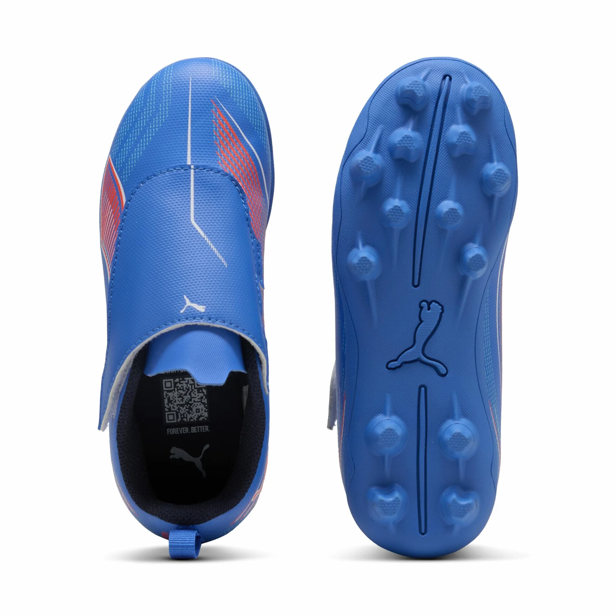 Puma Ultra 6 Play V Fg/AG RB Jr Soccer ShoeUnisex - Bambini e Ragazzi