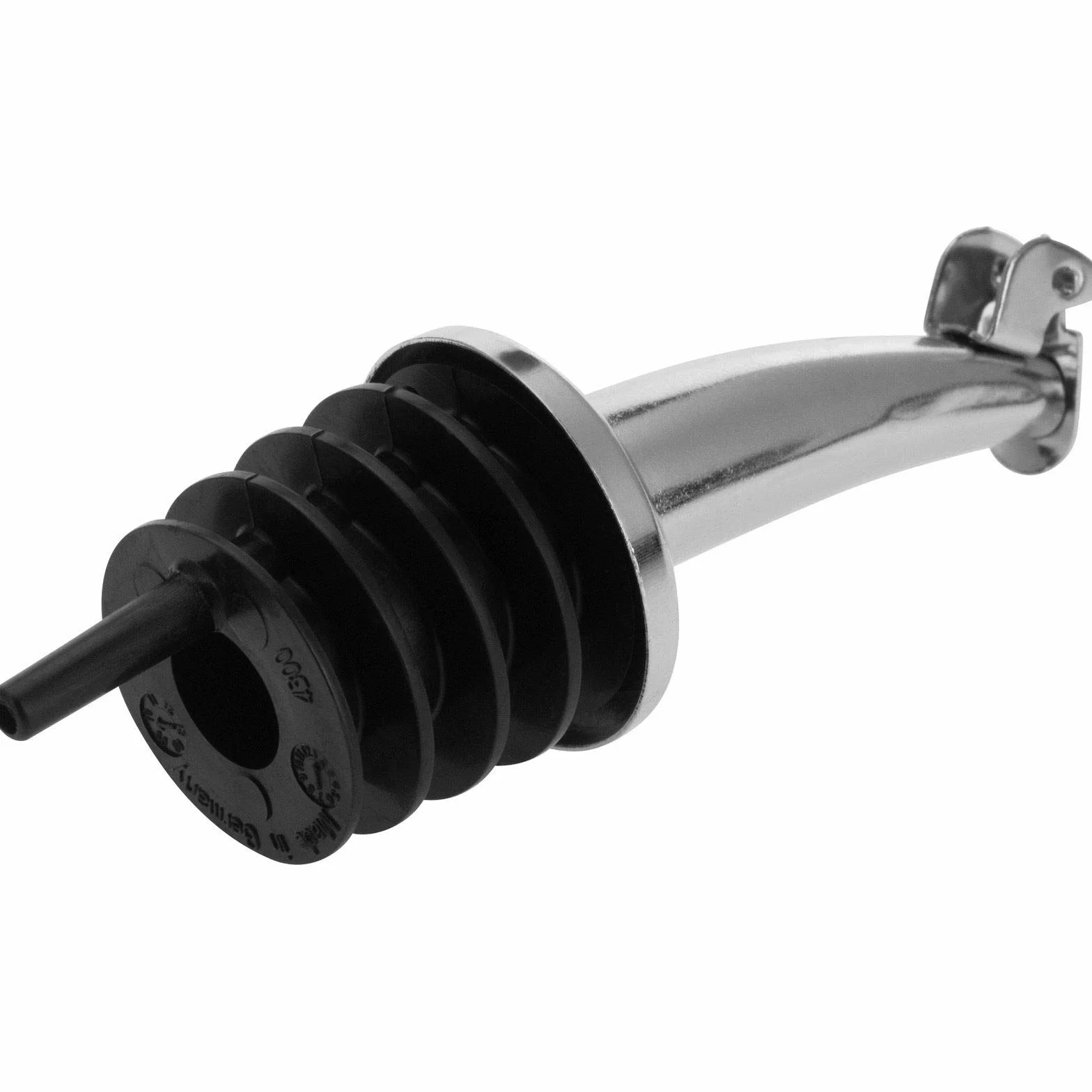 Westmark 2 Beccucci per Bottiglie di Liquori, Olio e Aceto, Acciaio Inossidabile, Argento