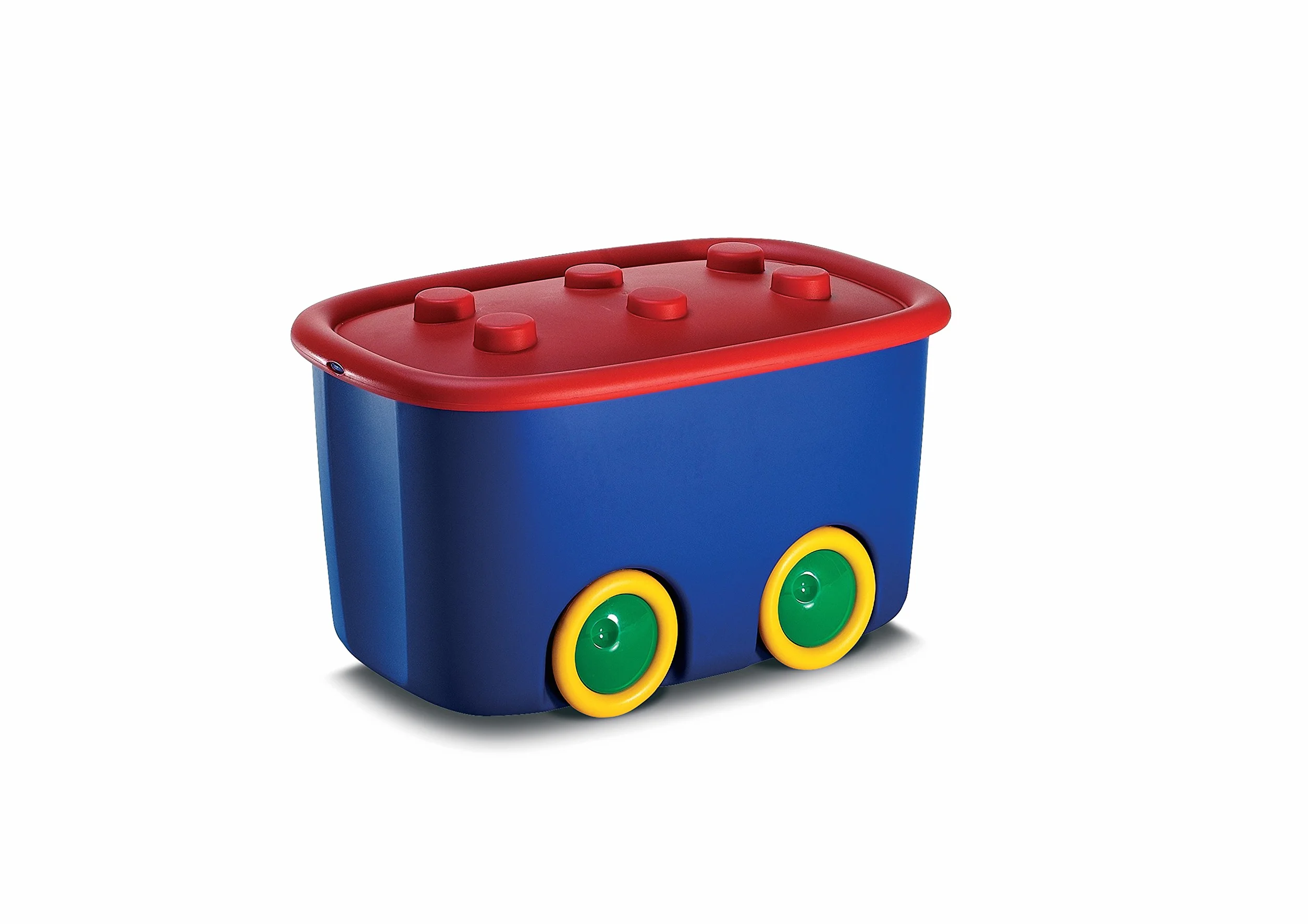 Keter Funny Box L scatola giochi per bambini 58x38,5x32H z ruotami