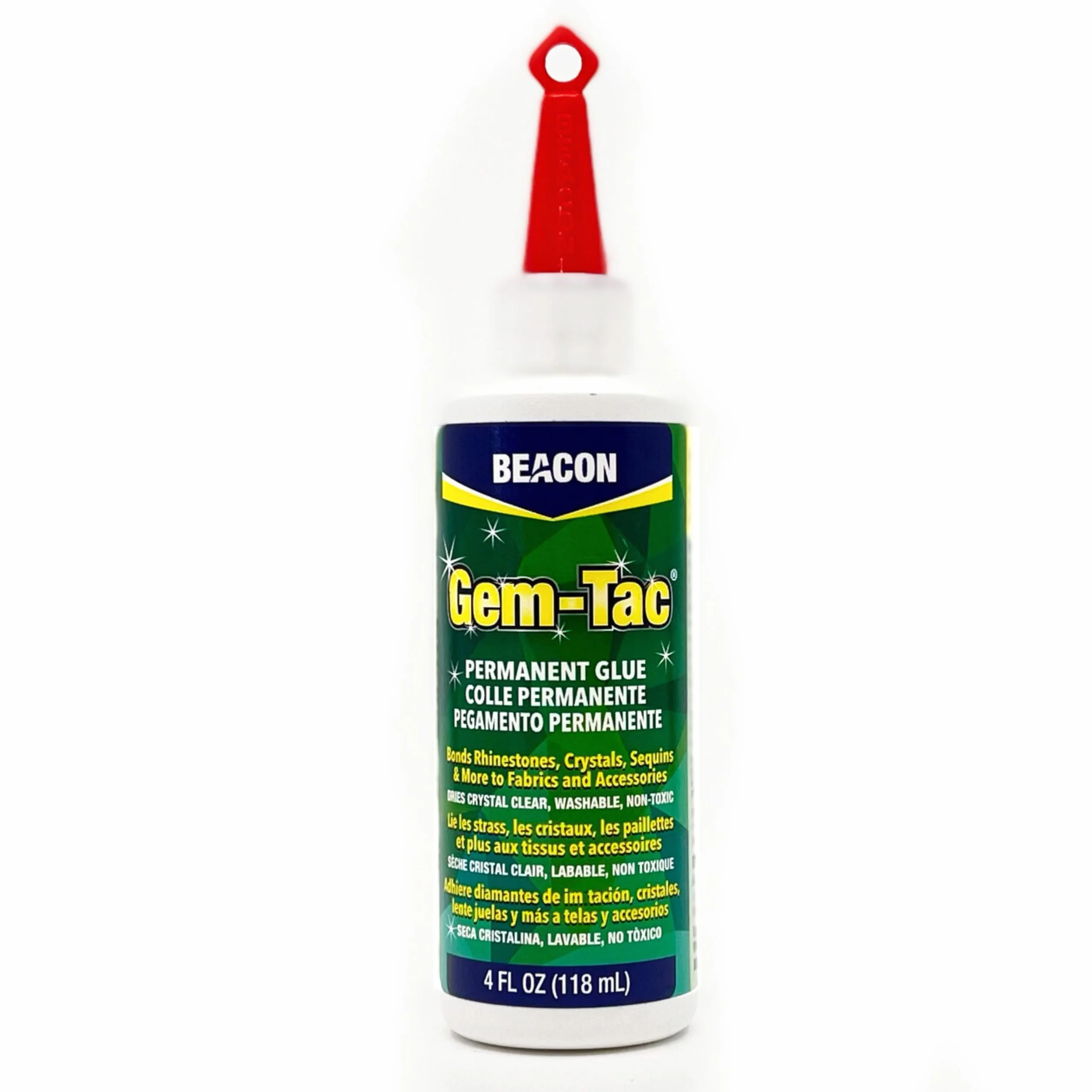 Gem-Tac - Bottiglia Media 118 ml, Trasparente
