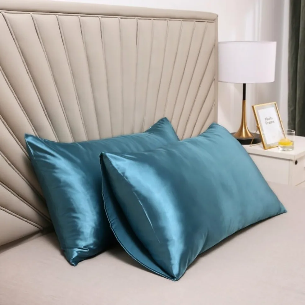 Set di federe per cuscino a busta, tinta unita, morbida, per camera da letto, 1 pezzo (35,6 x 121,9 cm)