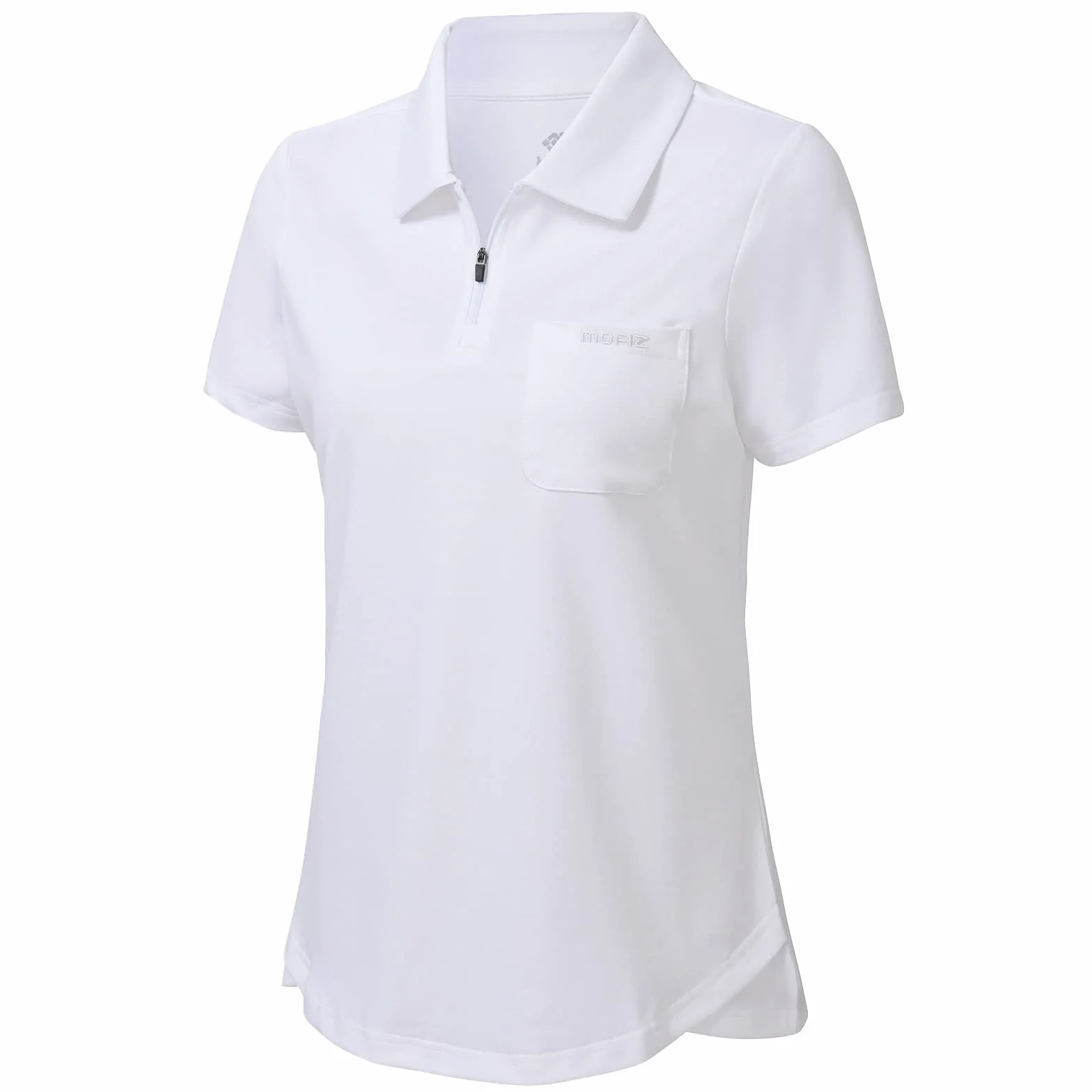 MoFiz Polo Donna Manica Corta Golf Poloshirt Cotone Lavoro Camicia Traspirante Sport Top