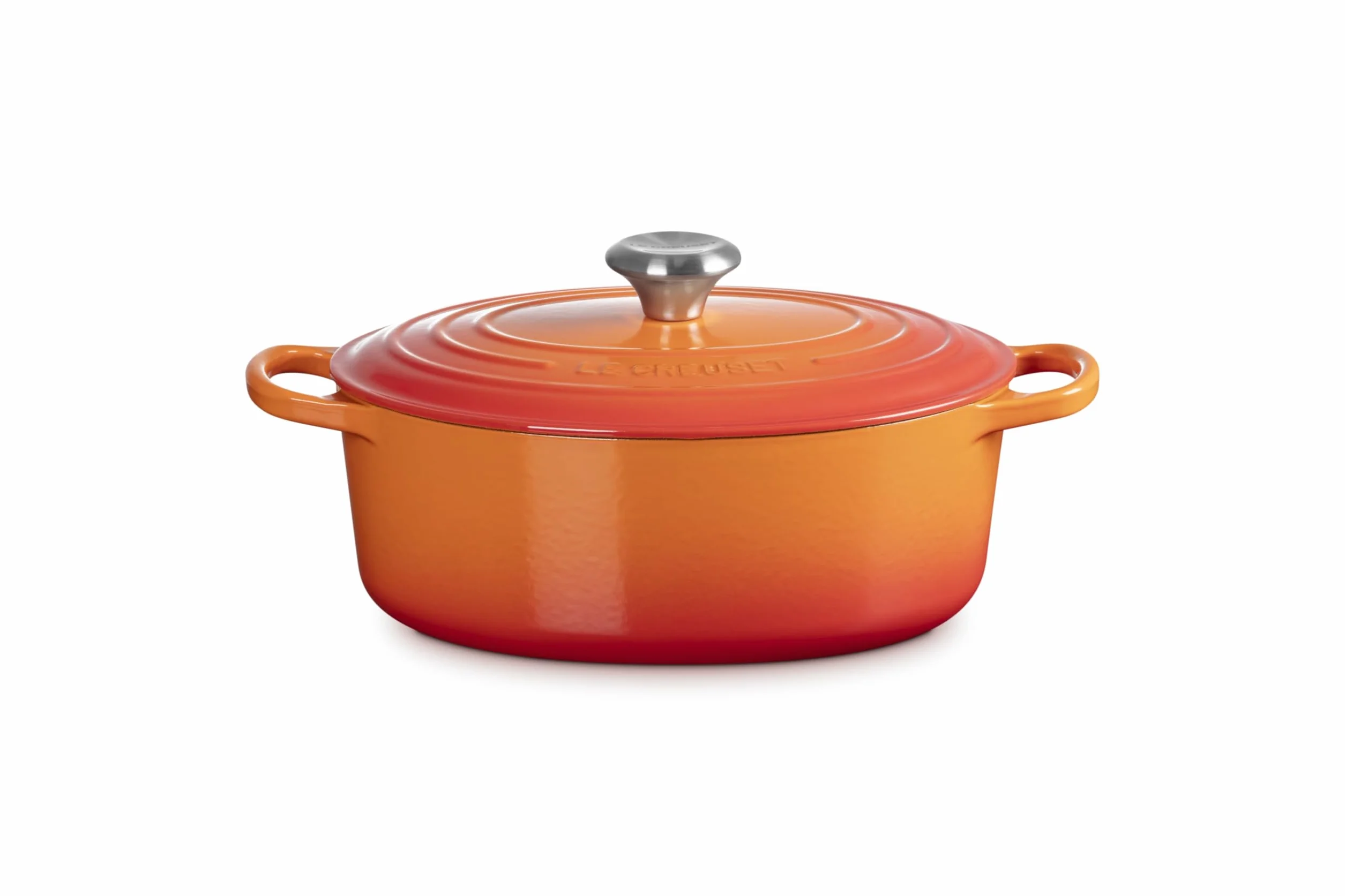 Le Creuset Casseruola Evolution in Ghisa con Coperchio, diameter 27 cm, Arancione, 21178270902430