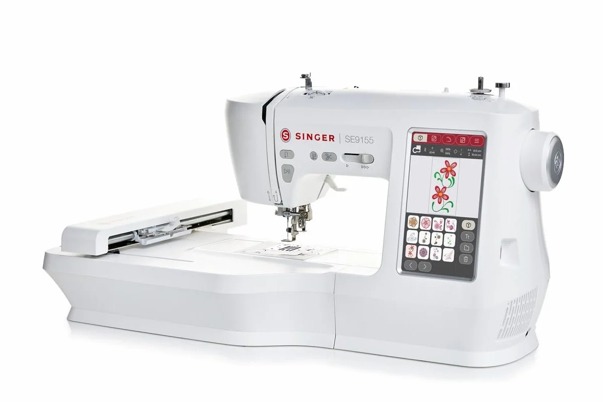Singer SE9155 Macchina per cucire e ricamare con software gold