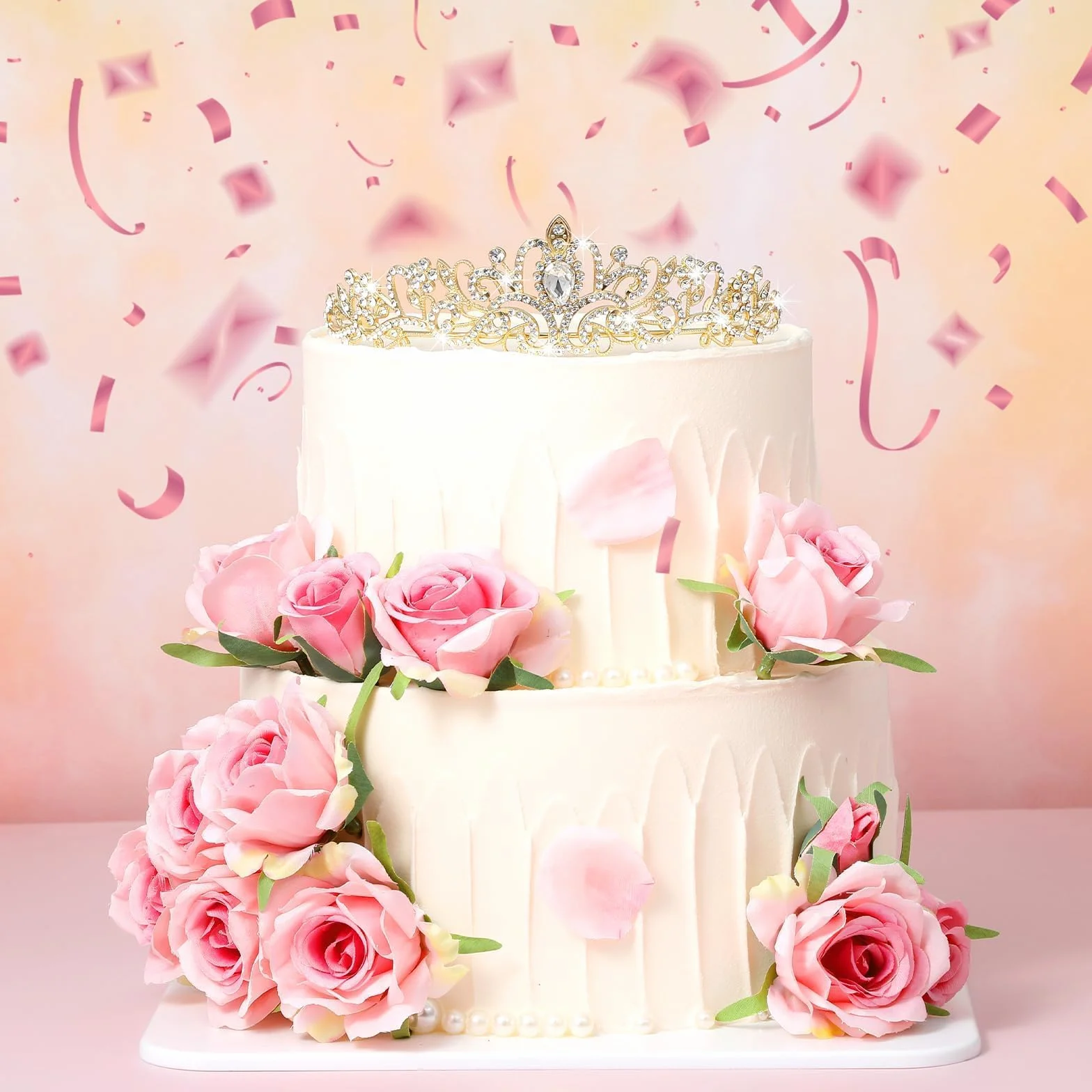Corona Regina Principessa Tiara Cristallo Nozze Donne