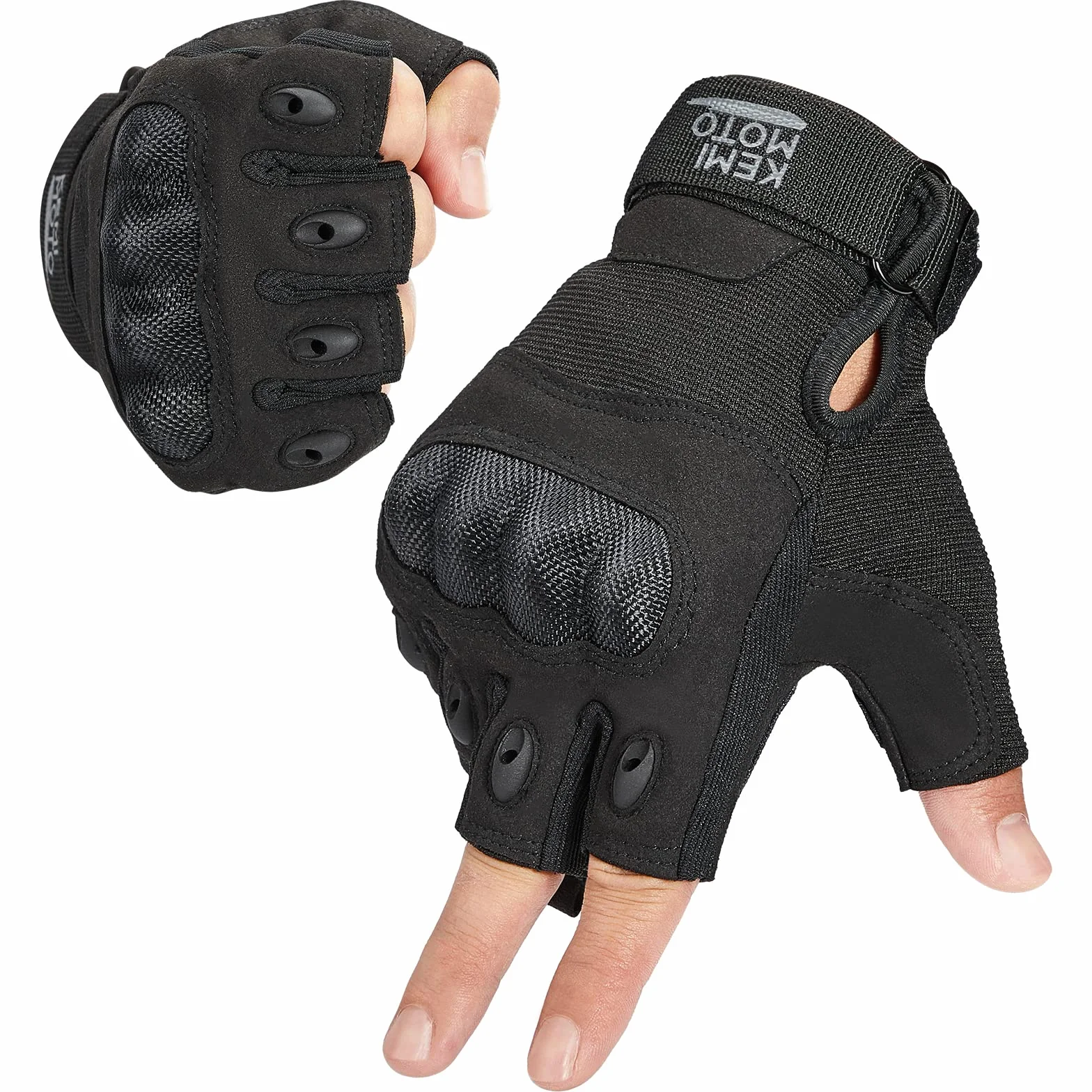 ISSYZONE Guanti da Moto, Guanti Touchscreen Sport Guanti Tattici Traspiranti Adatto Per Moto Equitazione Tiro Arrampicata Combattimento
