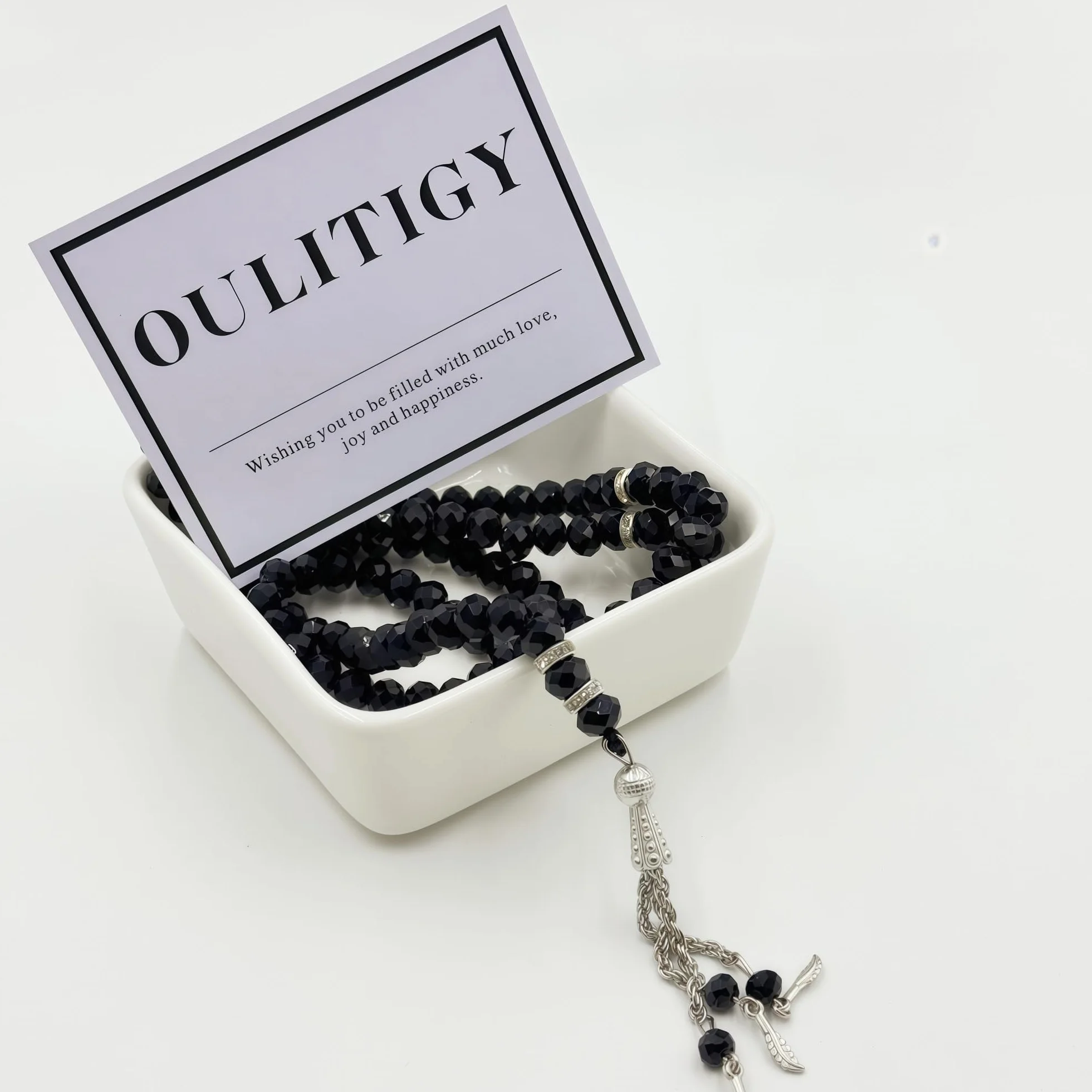 Perle Di Preghiera Musulmane Allah 8mm 99 Tesbih Tasbeeh Misbaha Antistress Rosario Musulmano Tasbih
