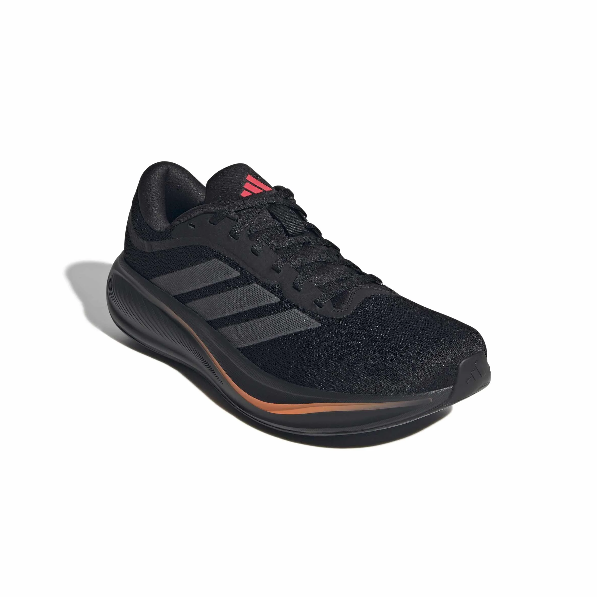 adidas Response Runner 2 Scarpe da Running Uomo, Nero/Antracite/Arancione - KJ1745