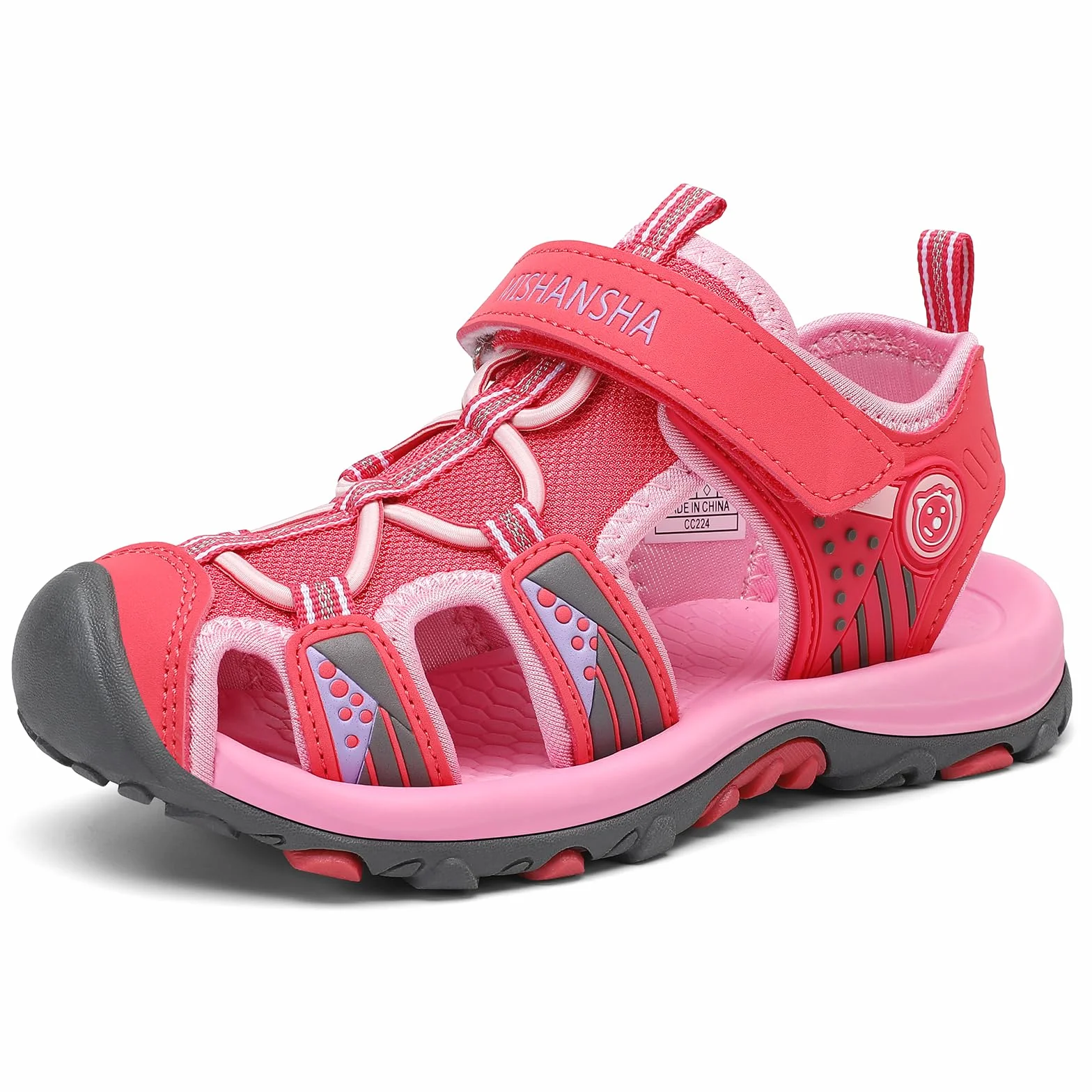 Mishansha Sandali Sportivi Estivi Bambina Bambini Scarpe Trekking Ragazza Traspirante 24-39 EU