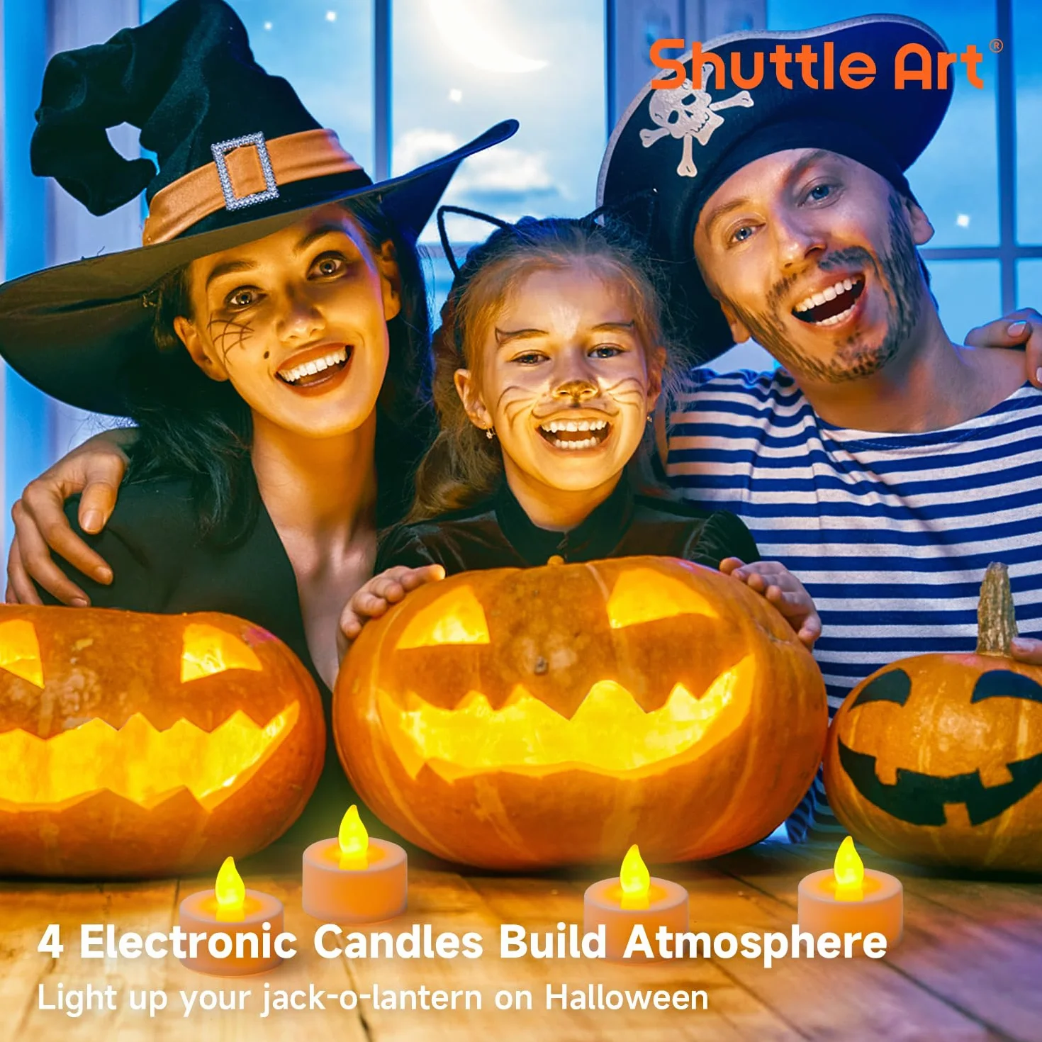 Shuttle Art Kit per intaglio zucca 29 pezzi acciaio inox per Halloween