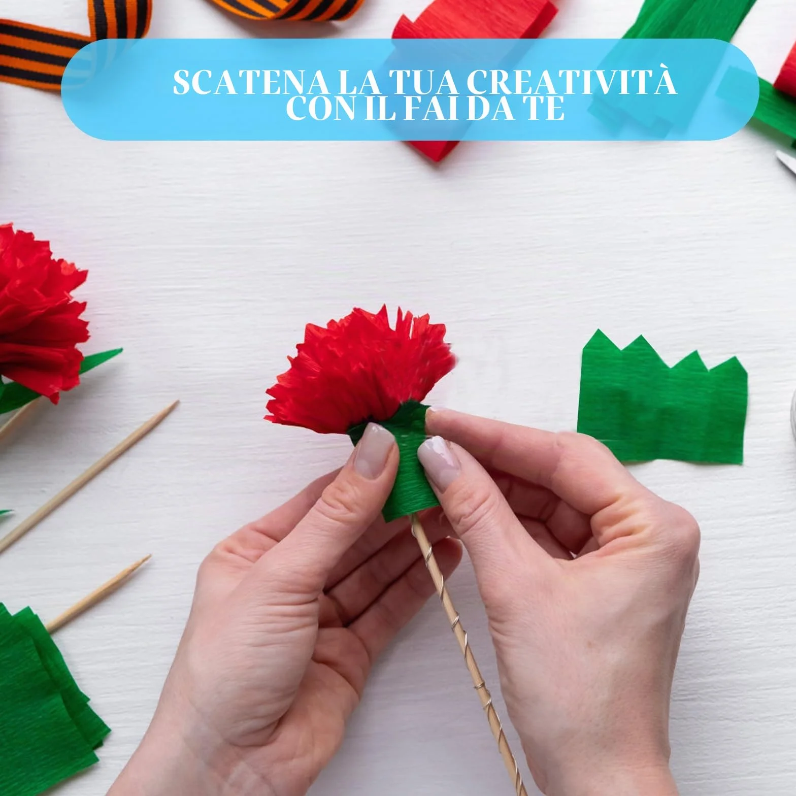 Nastro carta colorato 4,5 cm x 25 m, 8 rotoli, per matrimoni, carnevale, eventi festivi, serpentine e strisce multicolore