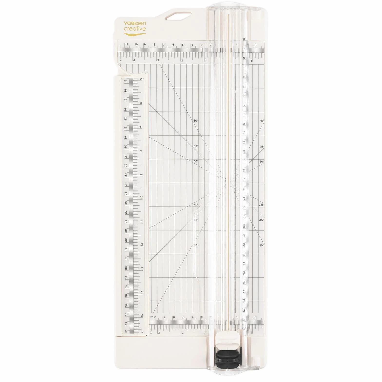 Vaessen Creative Taglierina e Cordonatrice 4,5" Scrapbooking Bianco 30.5 x 11.4 x 2 cm