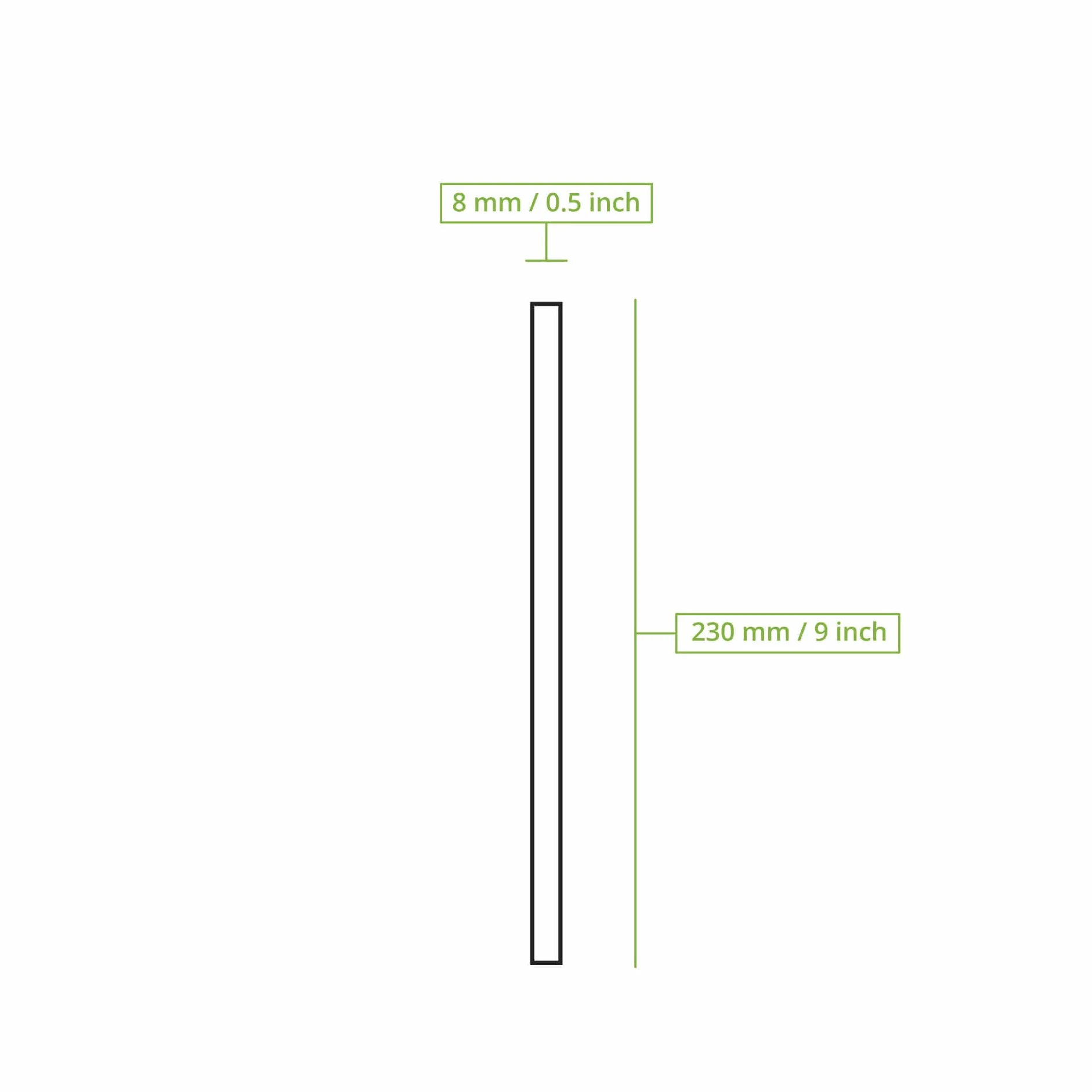 BIOZOYG Cannucce di carta Jumbo da 23cm cannuccia 8mm Ø I Cannuccia biodegradabile I Cannucce marrone ecologiche I Cannucce da festa per smoothies I Cannucce di carta 150 pezzi