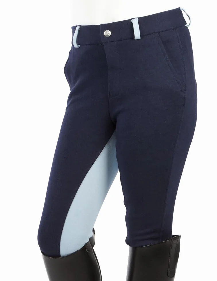 PFIFF Pantaloni da Equitazione Elisa Bambini 116-176