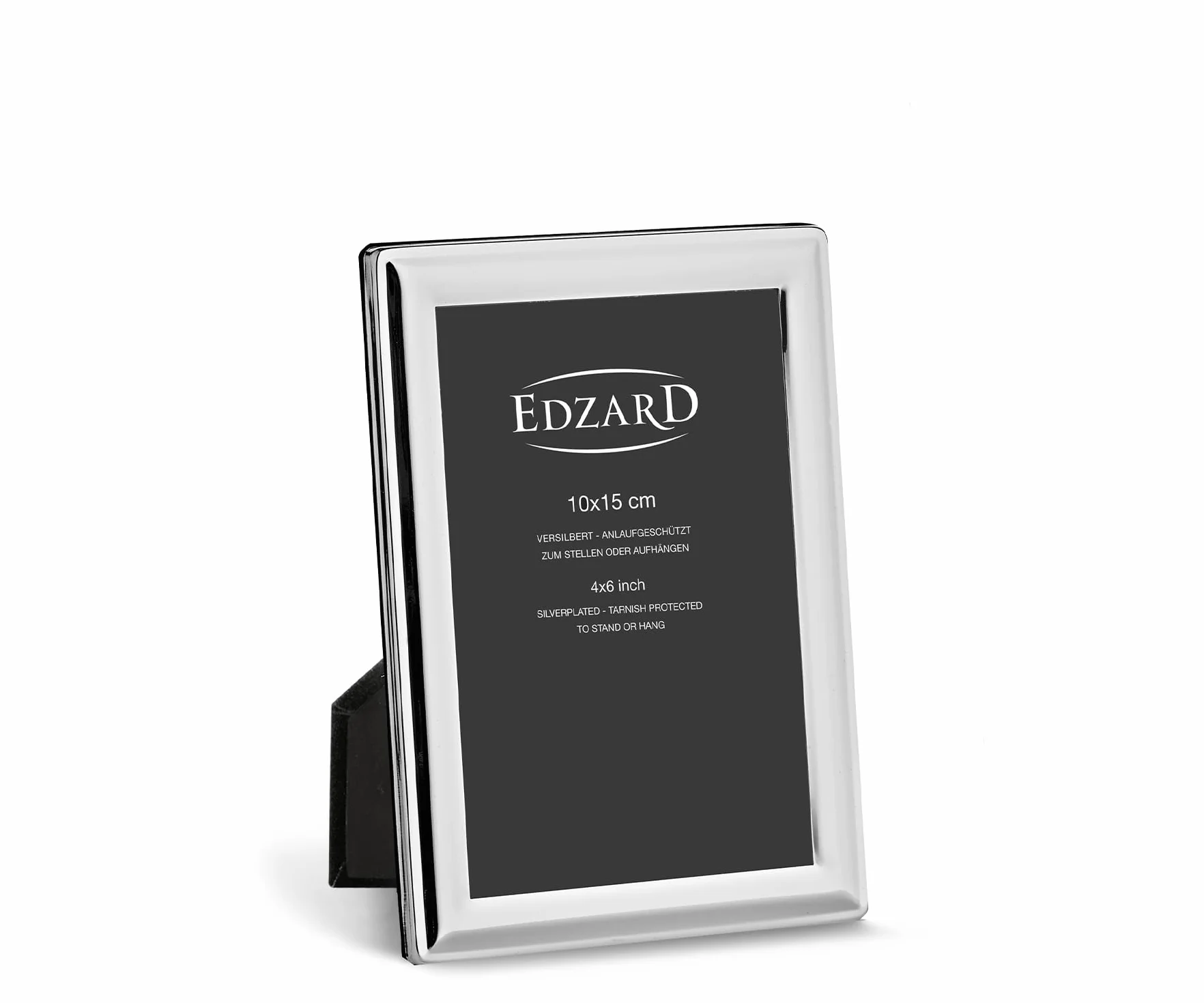 Edzard Cornice per Foto Terni, Placcato in Argento pregiato, antiossidante, per Foto 10 x 15 cm