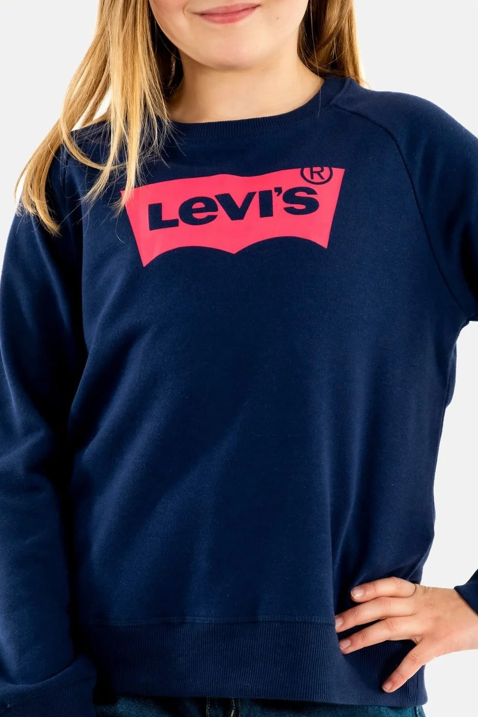 Levi's Batwing Crewneck Sweatshirt 4e6660 Maglia di tuta Bambine e ragazze