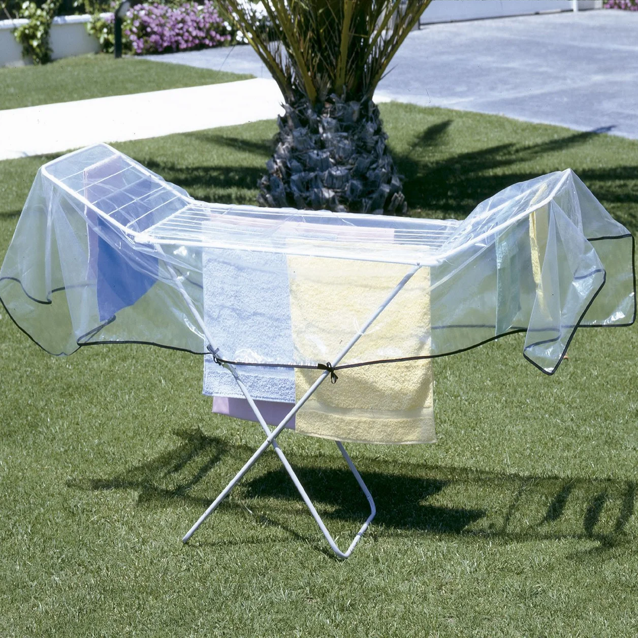 Rayen - Copritendibiancheria, Protezione Antipioggia e Antipolvere, Universale, Profumo di Limone, Materiale Resistente, Misure: 135x260 cm