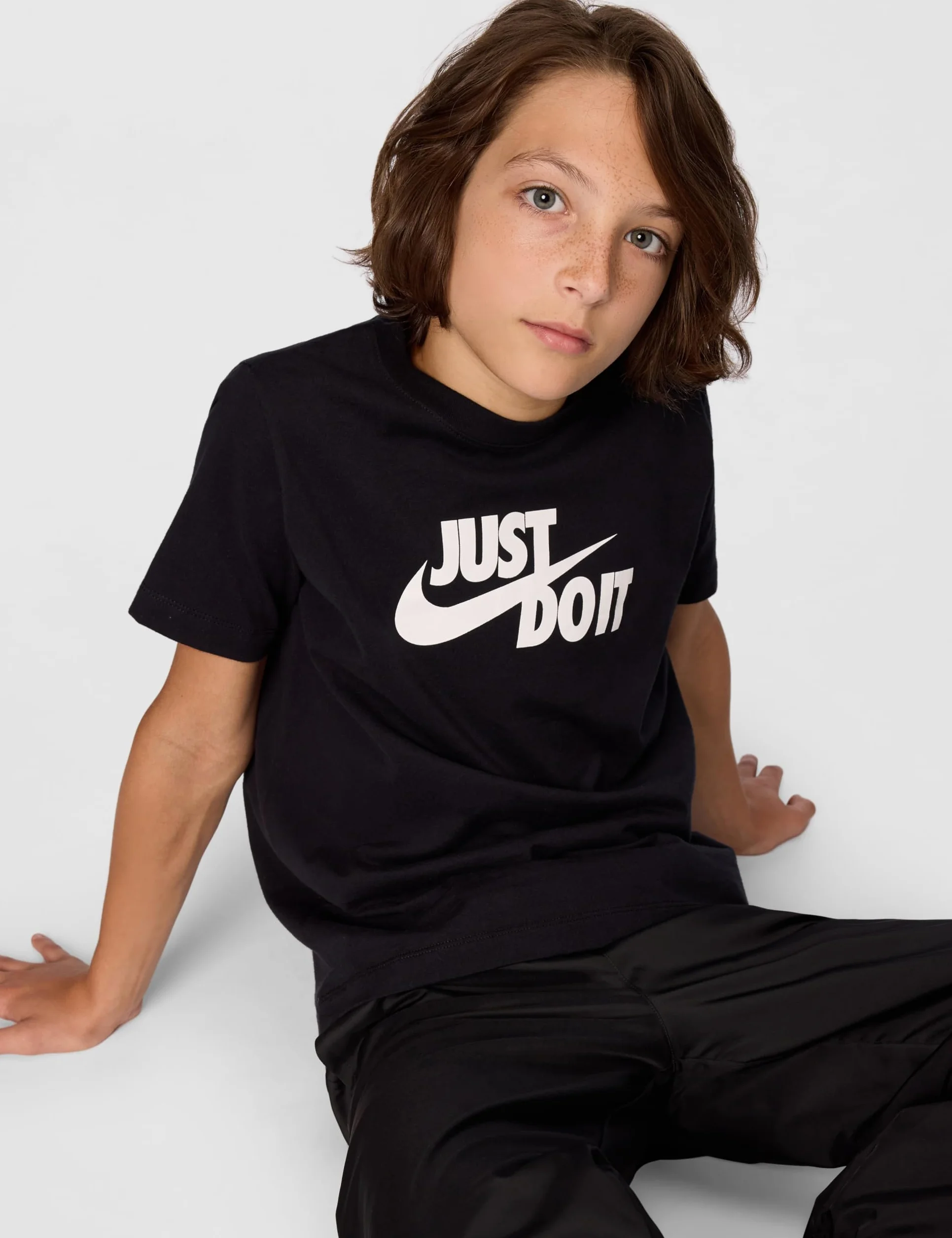 Nike K NSW Tee Futura Hbr T-Shirt Unisex Bambini e Ragazzi