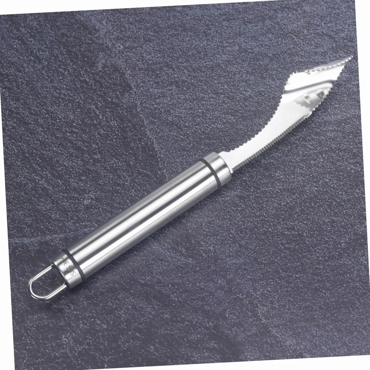 Acciaio Inossidabile Strumento Rimuovere Semino Peperoncino con Manico Antiscivolo Gancio Metallico