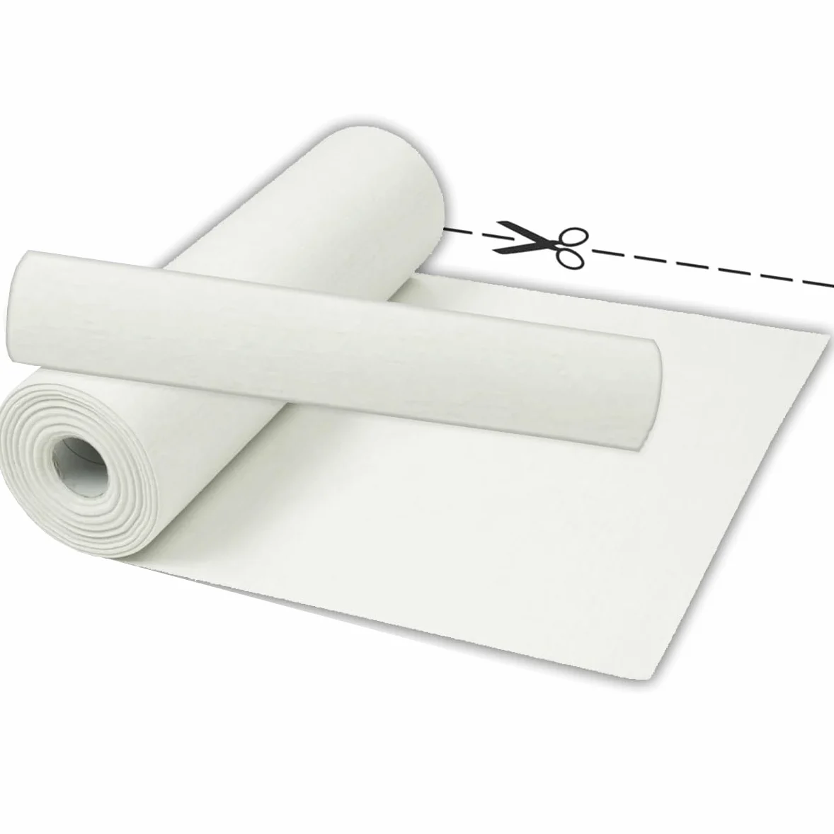 MASTERBRICO Passatoia Bianca Matrimonio, Tappeto Bianco Sposa per Navata Nunziale Chiesa, Cerimonia Festa ed Eventi, con Pellicola Protettiva (1x10mt, BIANCO)