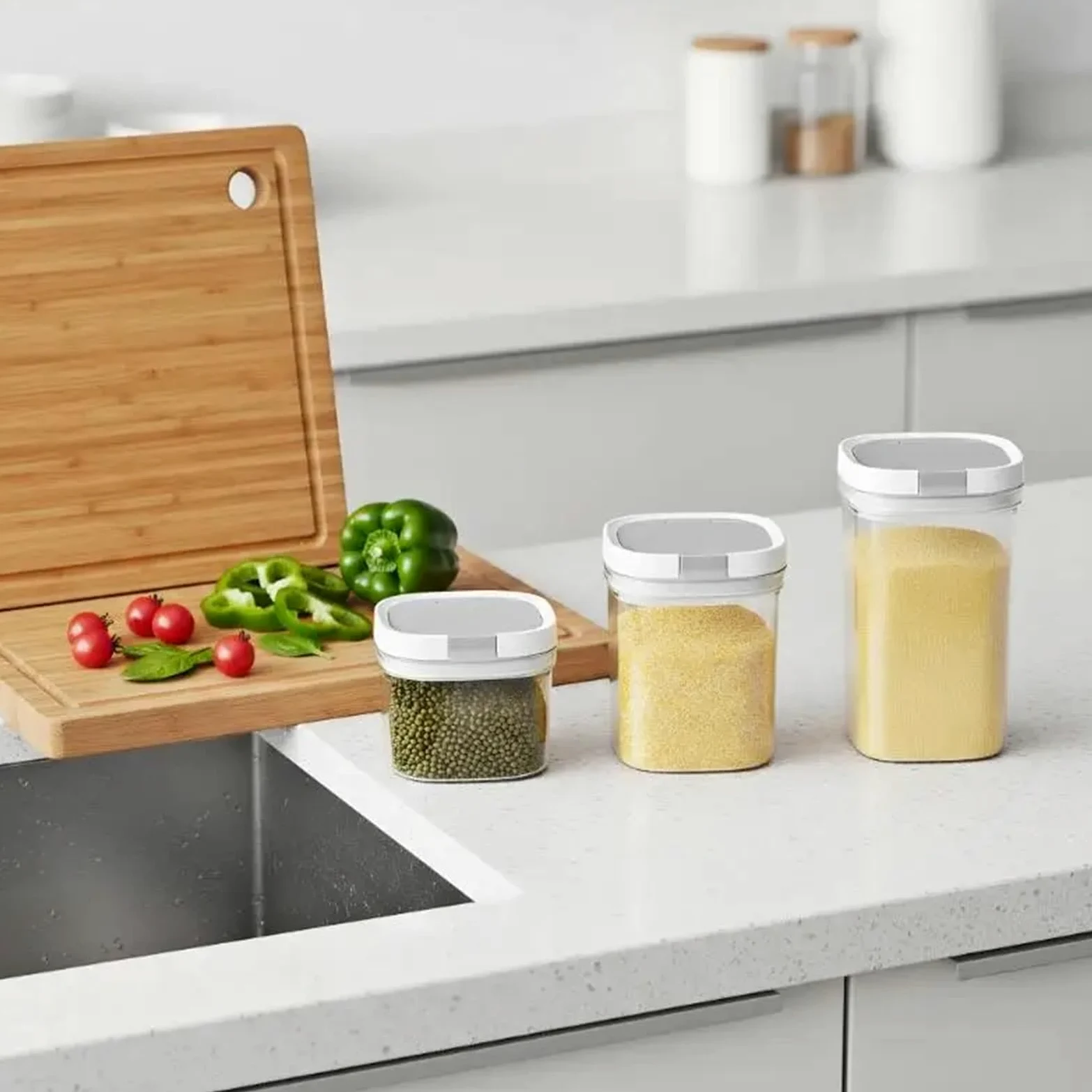 Contenitore ermetico for latte in polvere for la conservazione del Per Riso | Scatola for la conservazione del latte in polvere