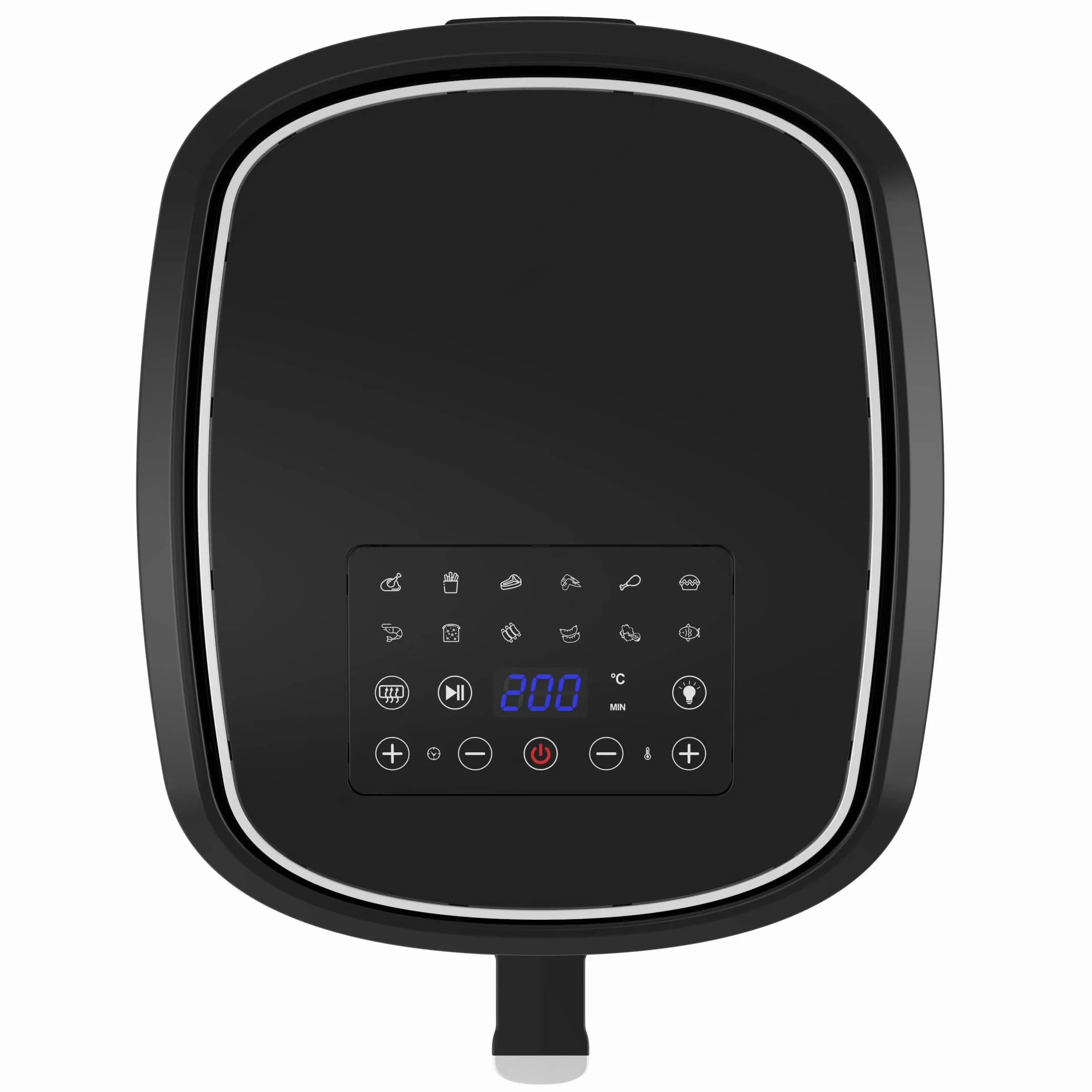 Melchioni Family Friggitrice ad Aria GAIA 8L 1800W Touch Screen Timer 13 Programmi