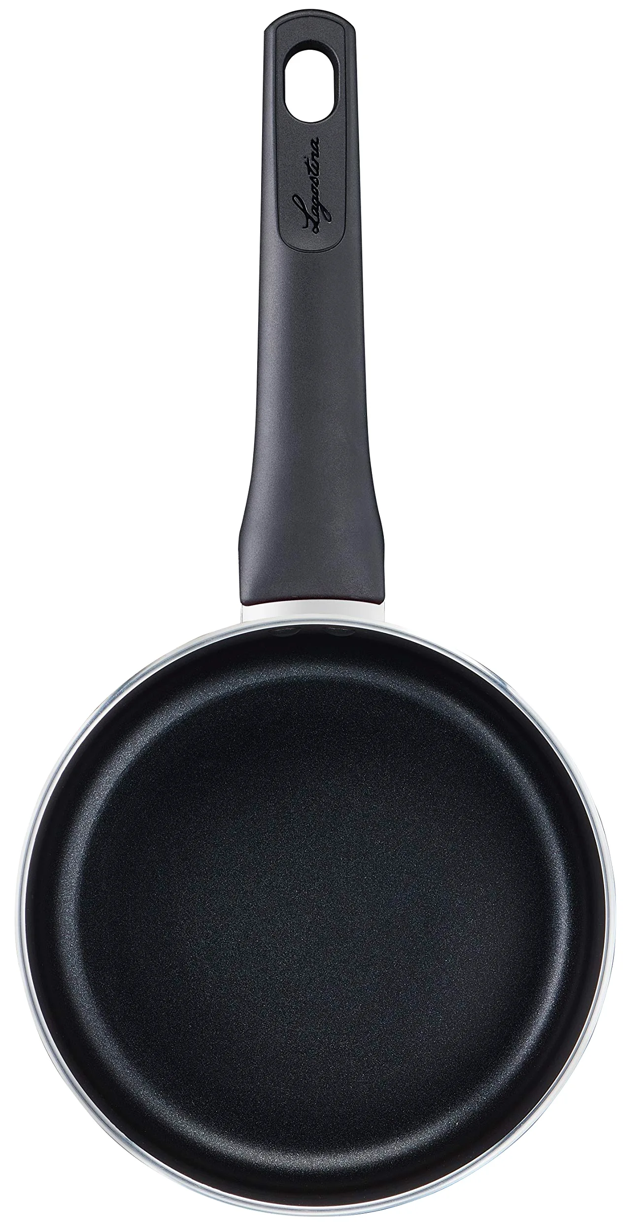Lagostina Cucina Mediterranea Set di Padelle Antiaderenti in Alluminio Ø 20/24/28 cm, 3 Pezzi & Cucina Mediterranea Casseruola Fonda Antiaderente in Alluminio Ø 18 cm