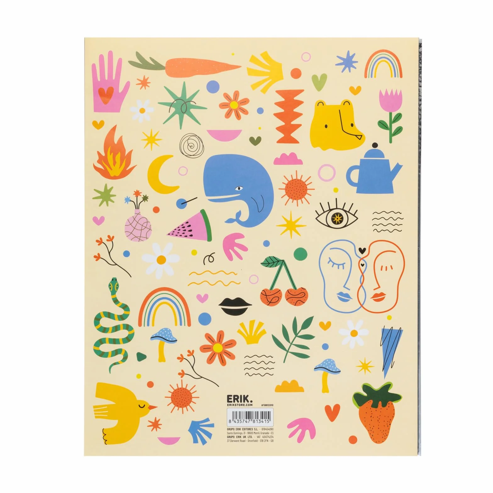 Grupo Erik Album Fotografico fliying Memories - Album Foto 13x20 cm con 96 Tasche, 2 per Pagine, Copertina Flessibile e Compatibile con Foto 13x18, 12x18 o 13x19