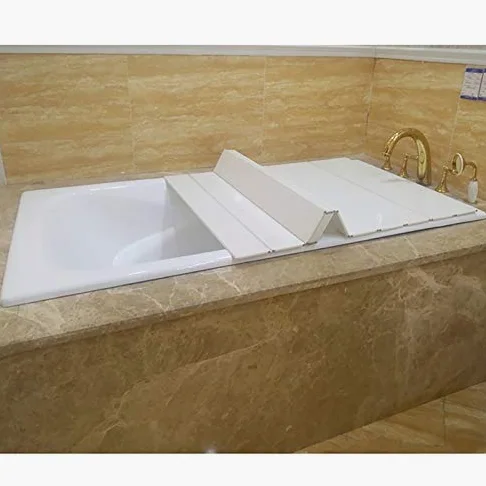 Ultimate Folble - Copertura per vassoio da bagno, impermeabile e antipolvere, 153 x 70 x 0,6 cm, per rilassarsi, ideale per il piacere della vasca da bagno e l'esperienza di cura personale