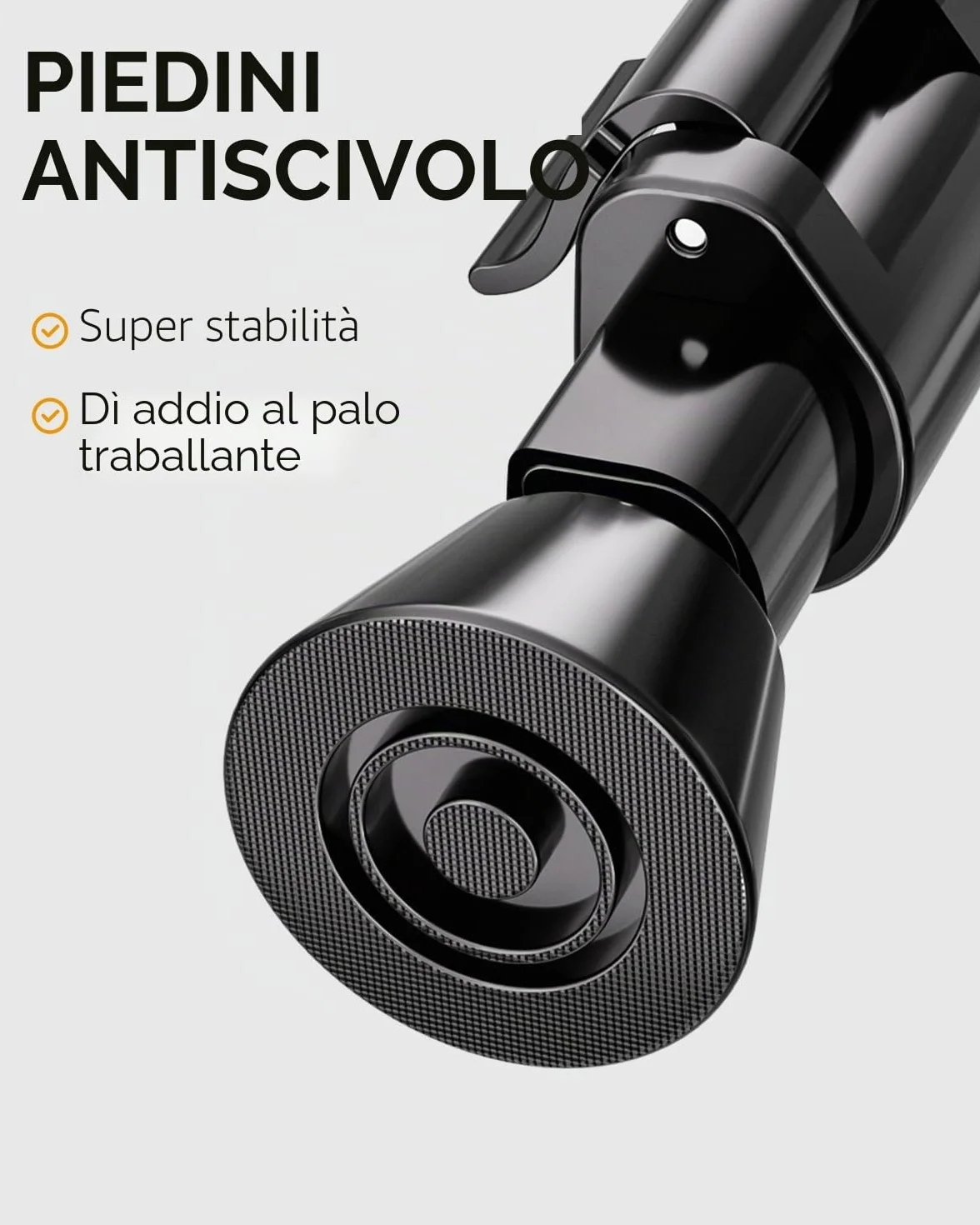 Nicpro cavalletto pittura in alluminio nero altezza regolabile 43-168 cm