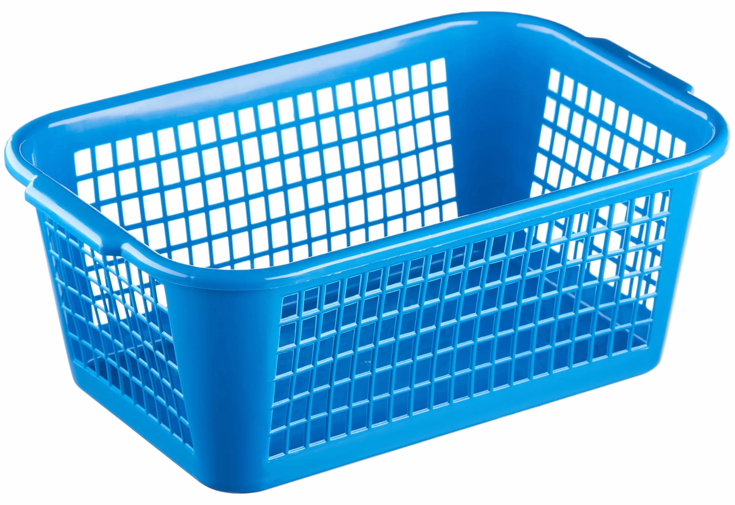 MiraHome set di 3 cestini portaoggetti 9 l 35x24x14,5 cm blu