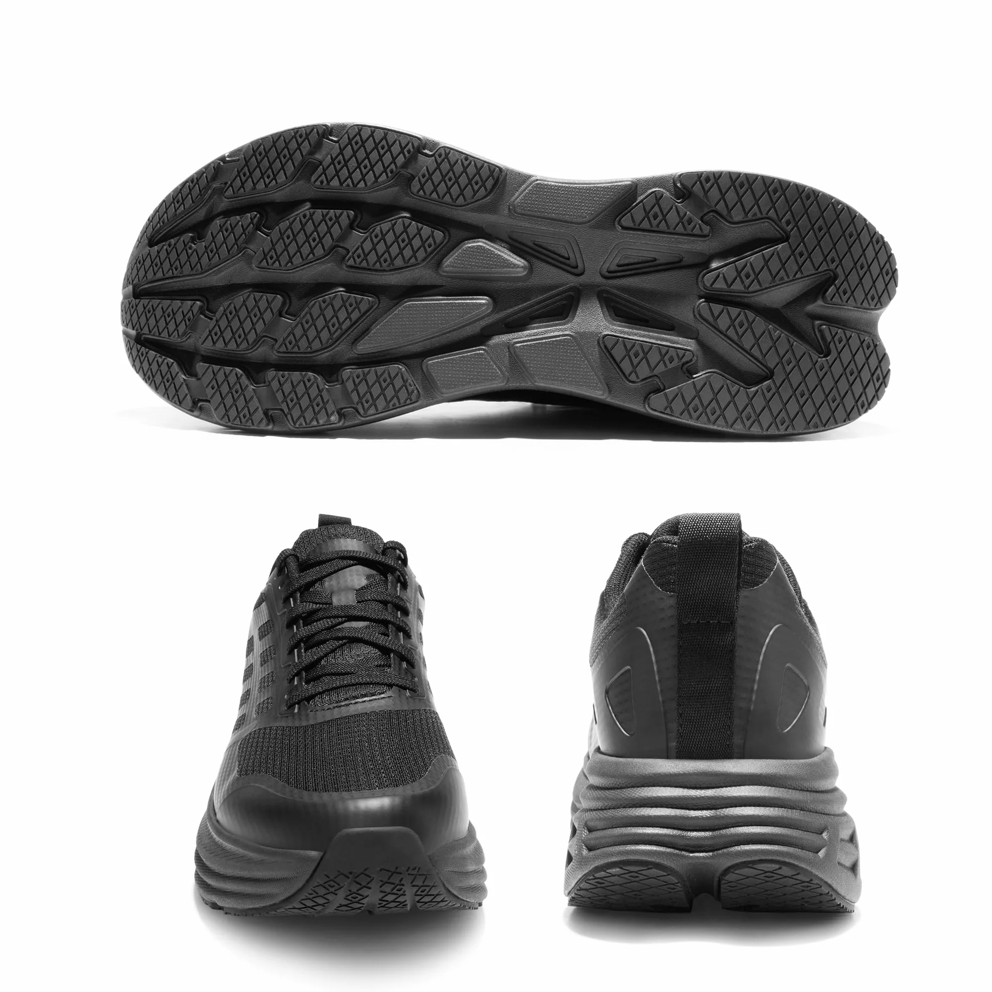 NORTIV 8 Scarpe da Ginnastica da Uomo Scarpe da Corsa Scarpe Sportive da Trekking Leggere e Traspiranti a Mani Libere