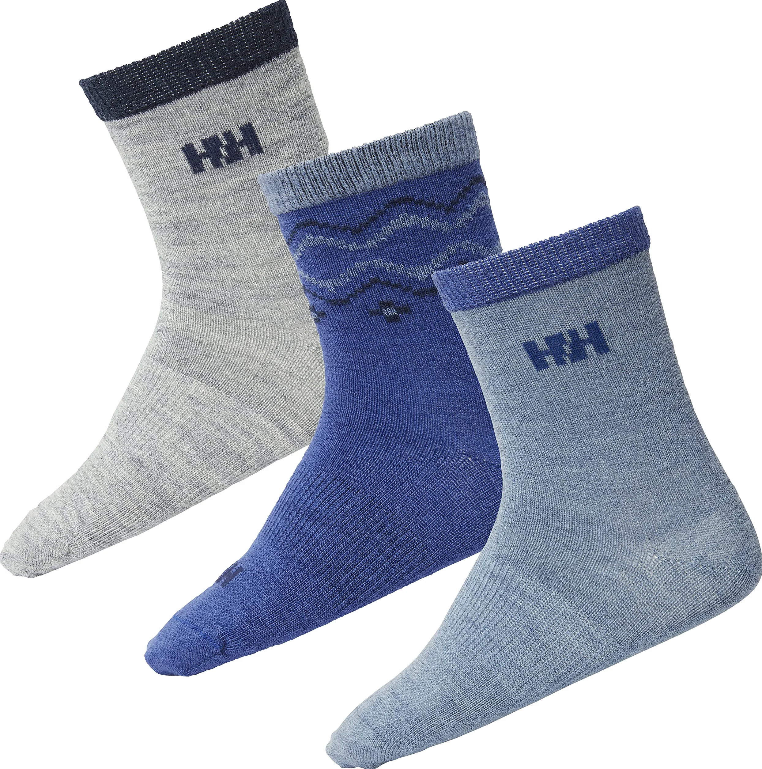 Helly Hansen Kids Calzino Di Lana 3pk Socks Unisex - Bambini e ragazzi (Pacco da 1)