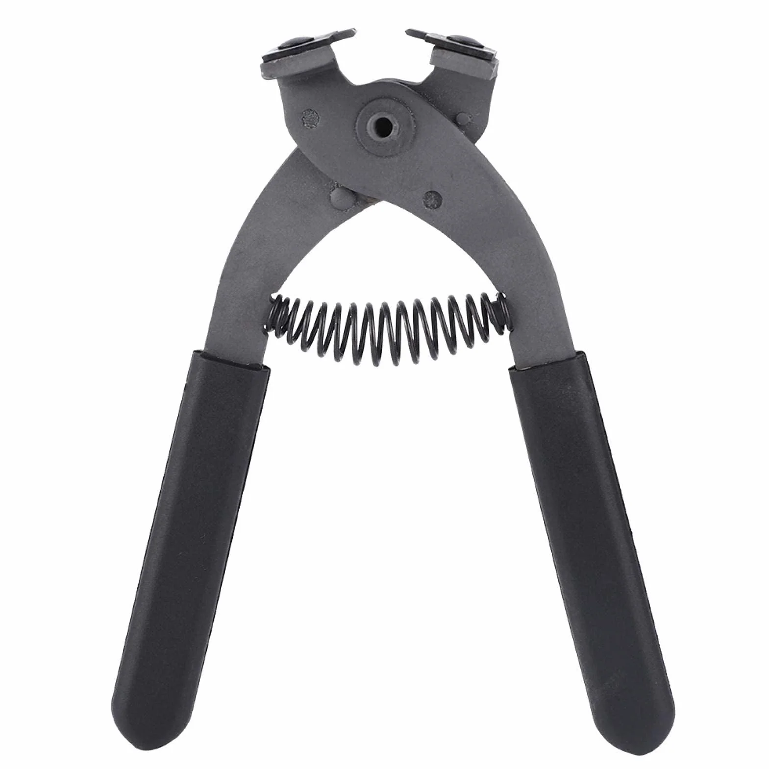 Strumento per perforazione in pelle Pinza silenziosa Punzonatrice per cuoio in acciaio al carbonio Pinza per cucire a mano Punzonatrice per cintura(4mm-4 Teeth)
