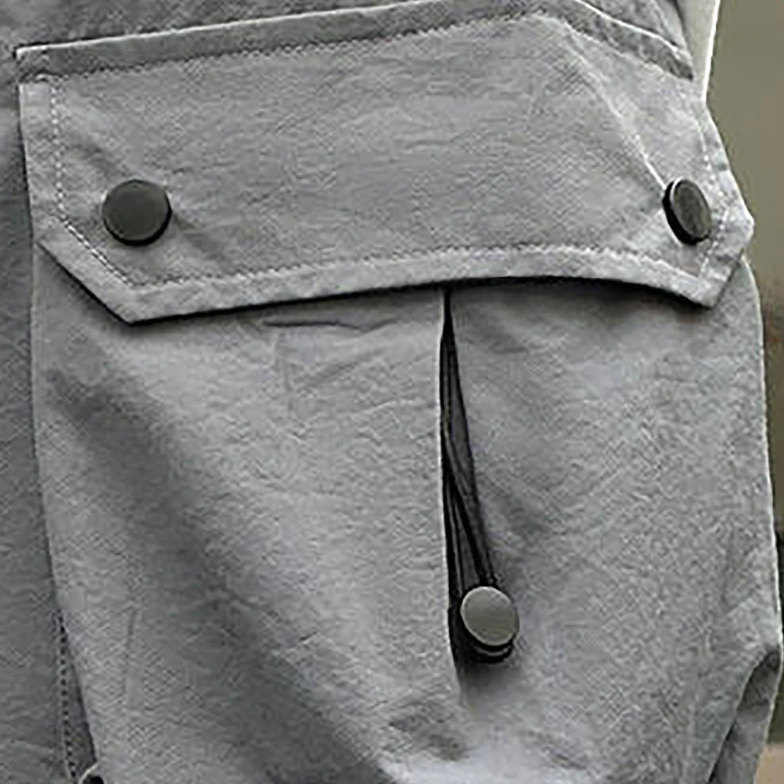 Pantaloncini cargo jogging estivi con vita elasticizzata e coulisse per bambini