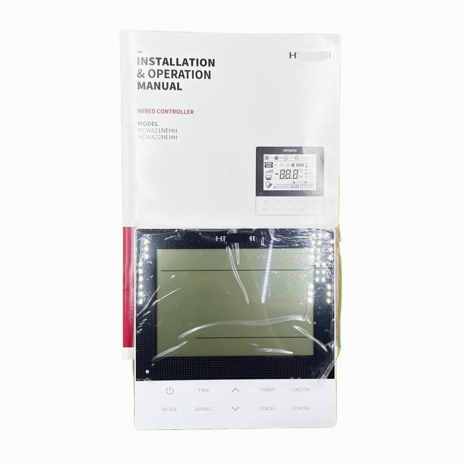 Telecomando Cablato HCWA21NEHH HCWA22NEHH, Compatibile Con Hitachi, Primairy, R32 Aria Condizionata Centralizzata, Pannello Di Controllo
