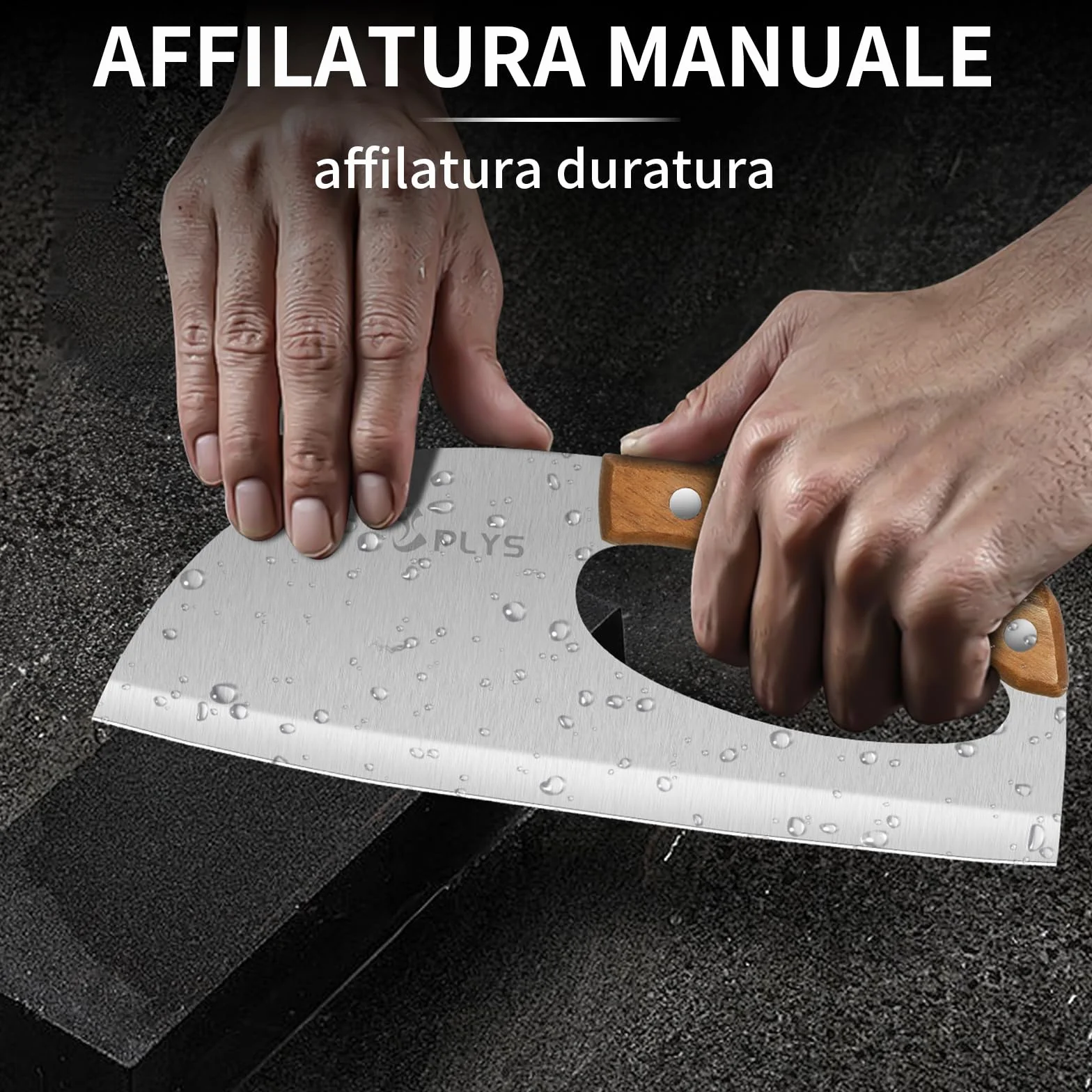 Plys Coltelli da Cucina per Verdure Carne 2025: Coltello Giapponese Professionali Mannaia Cinese