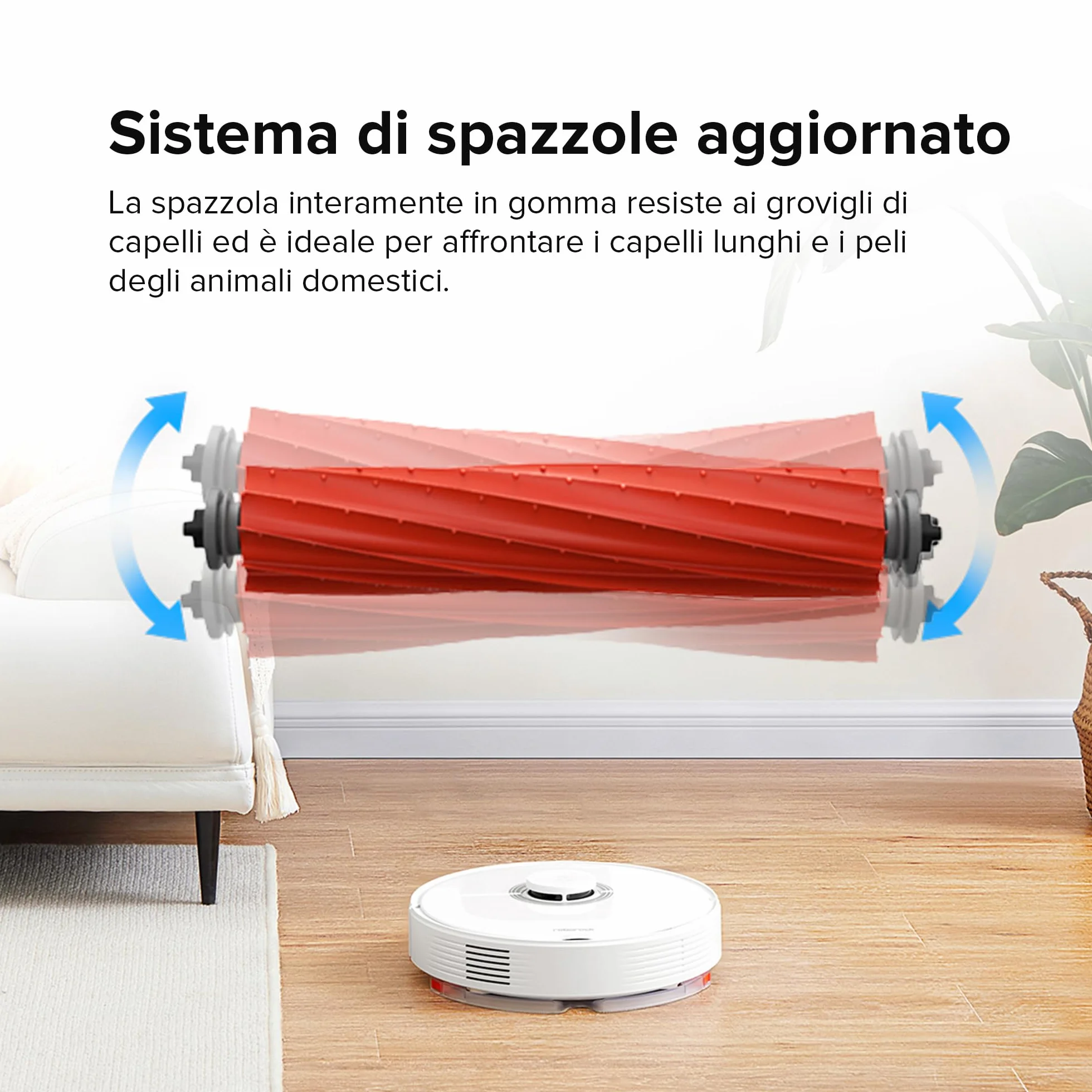 Roborock Q7 Max Robot Aspirapolvere, Serbatoi d'acqua Controllati Elettricamente, Controllo APP, Bianco (Ricondizionato)