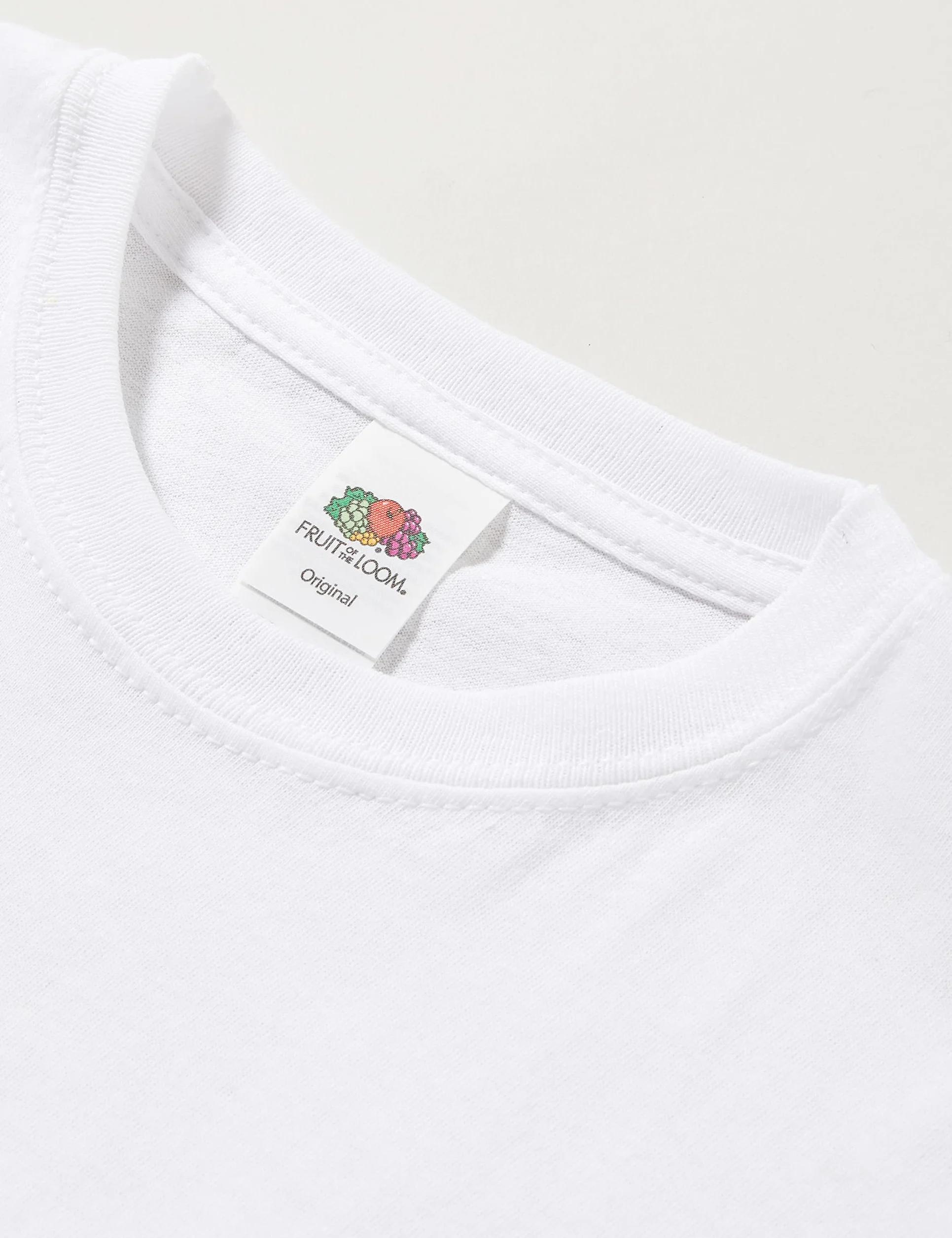 Fruit of The Loom T Originale per Bambini T-Shirt Unisex Pacco da 5