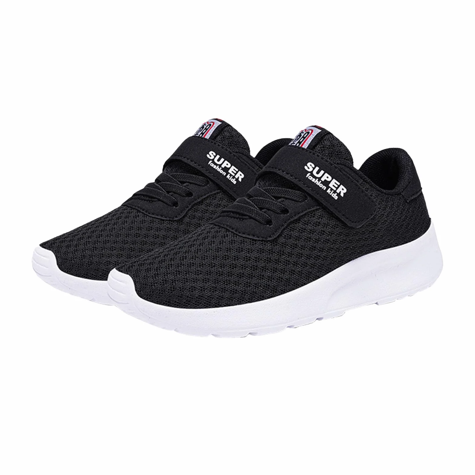 Scarpe da ginnastica per bambini, leggere, traspiranti, senza lacci, per ragazzi e ragazze, con suola flessibile, costruzione durevole, scarpe da corsa per bambini per attività scolastiche e