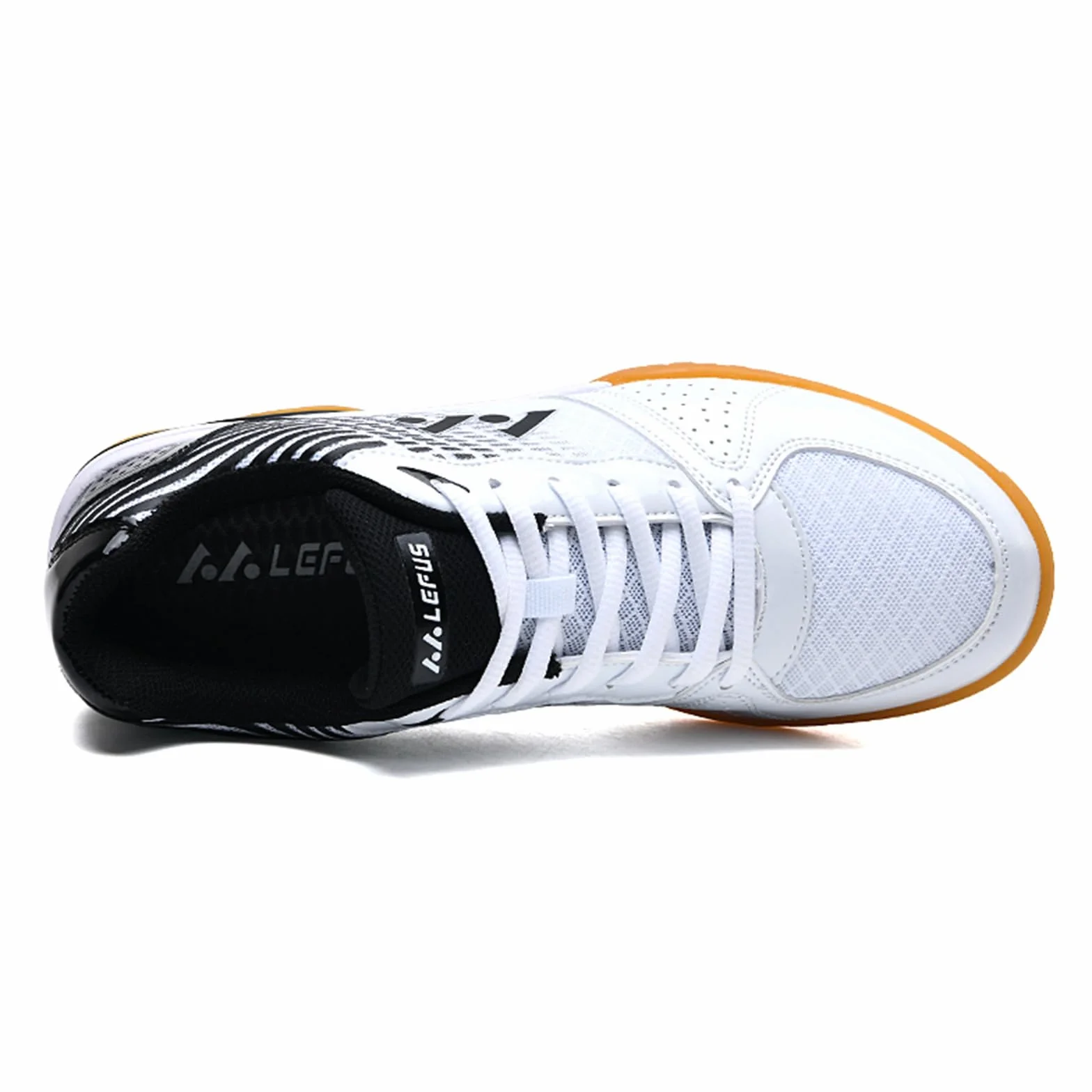 JiuQing Scarpe da ping pong da uomo traspiranti indoor fitness badminton
