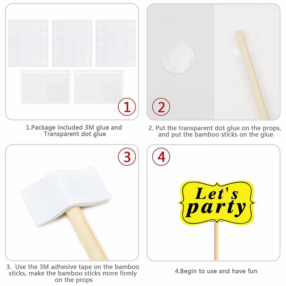 Mouse Photo Booth Props, 25 Pezzi Tema Selfie Props, Forniture Per Feste Di Compleanno Di Topolino, Decorazioni Per Fondali Fotografici