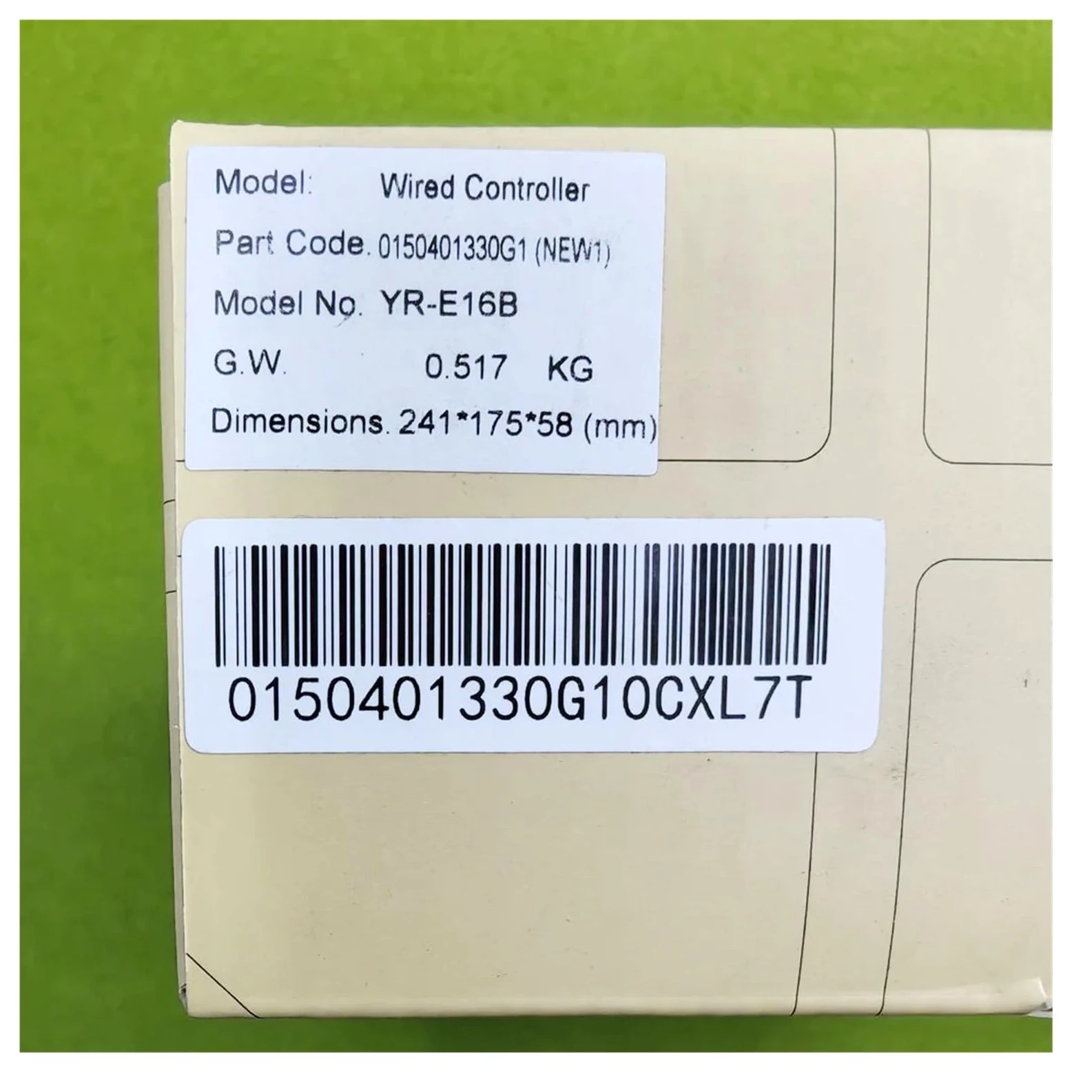 Pannello Di Controllo WIRE A Parete for Aria Condizionata Centralizzata, Compatibile Con HAIER, YR-E16B 0150401330G1 YR-16A Pannello Di Regolazione