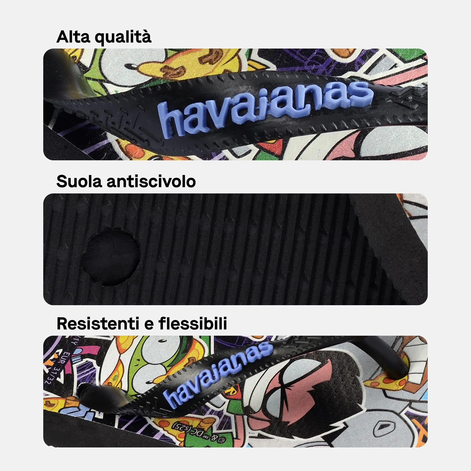 Havaianas Kids Top Warner Unisex Infradito Bambini e ragazzi