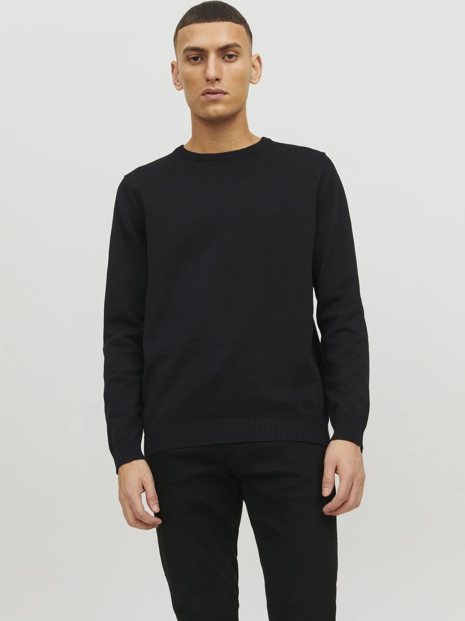 JACK & JONES Knitted Pullover Plain