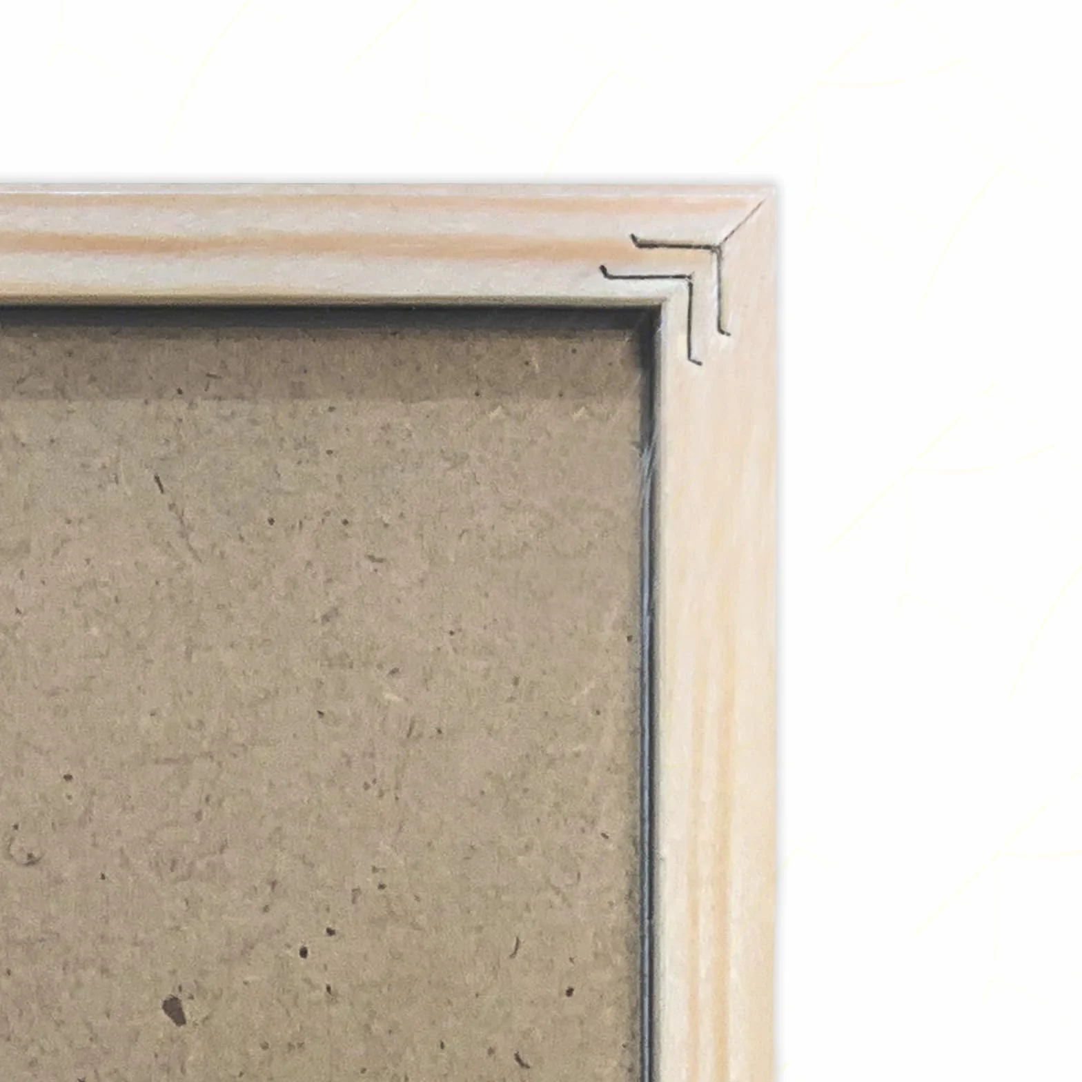 Sicignano | Cornice Bombata Moderna 35x50 cm in Legno Nero con Pannello MDF Robusto Vetro Crilex - Portafoto da Parete Orizzontale Verticale, per Foto Quadri Poster Documenti Diploma Laurea
